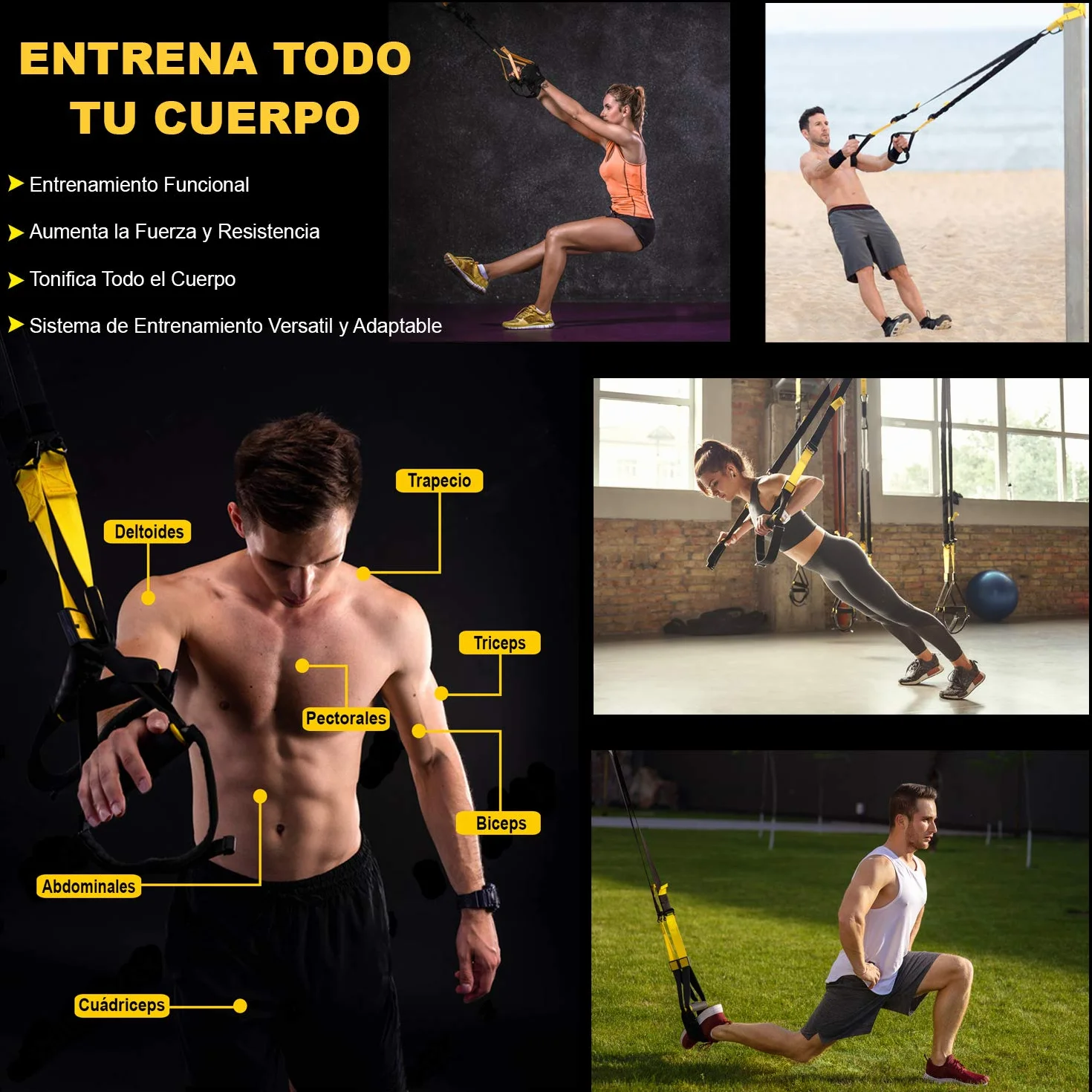 Sacco da Boxe non Imbottito Dotato di Guantoni da Boxe, Corda per Saltare, Bende da Boxe, Catena, Supporto e Sistema di Allenamento in Sospensione - Kit Completo per Palestra in Casa