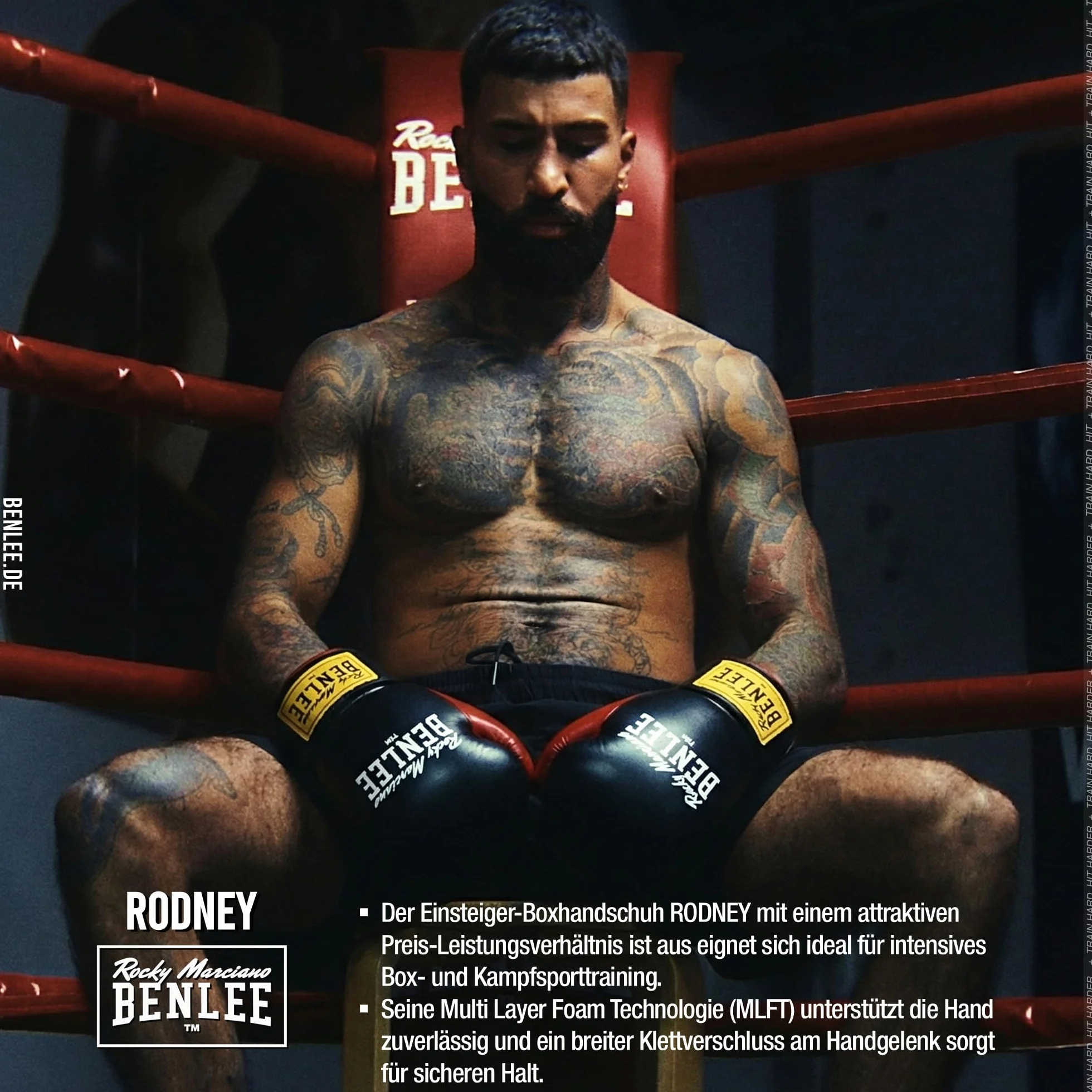 Benlee Rocky Marciano Rodney - Guante de boxeo (PVC)
