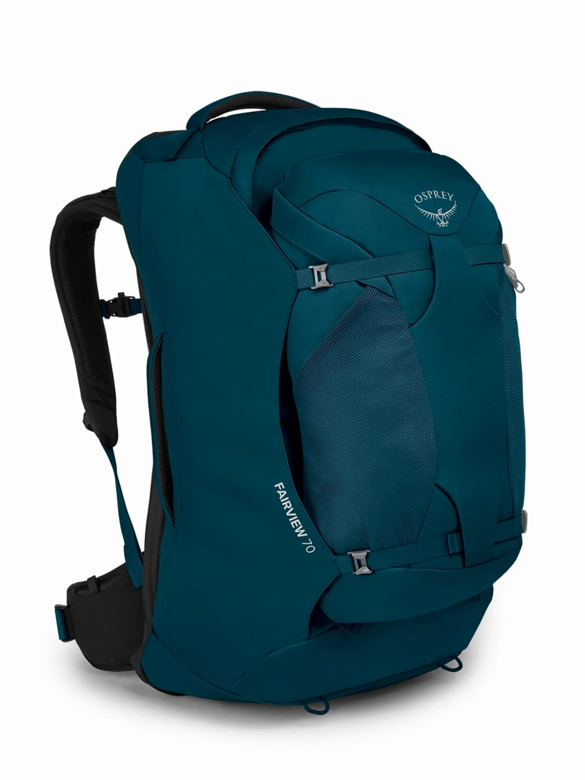 Osprey Fairview Mujer Mochila de viaje, 70L, Night Jungle Blue, O/S