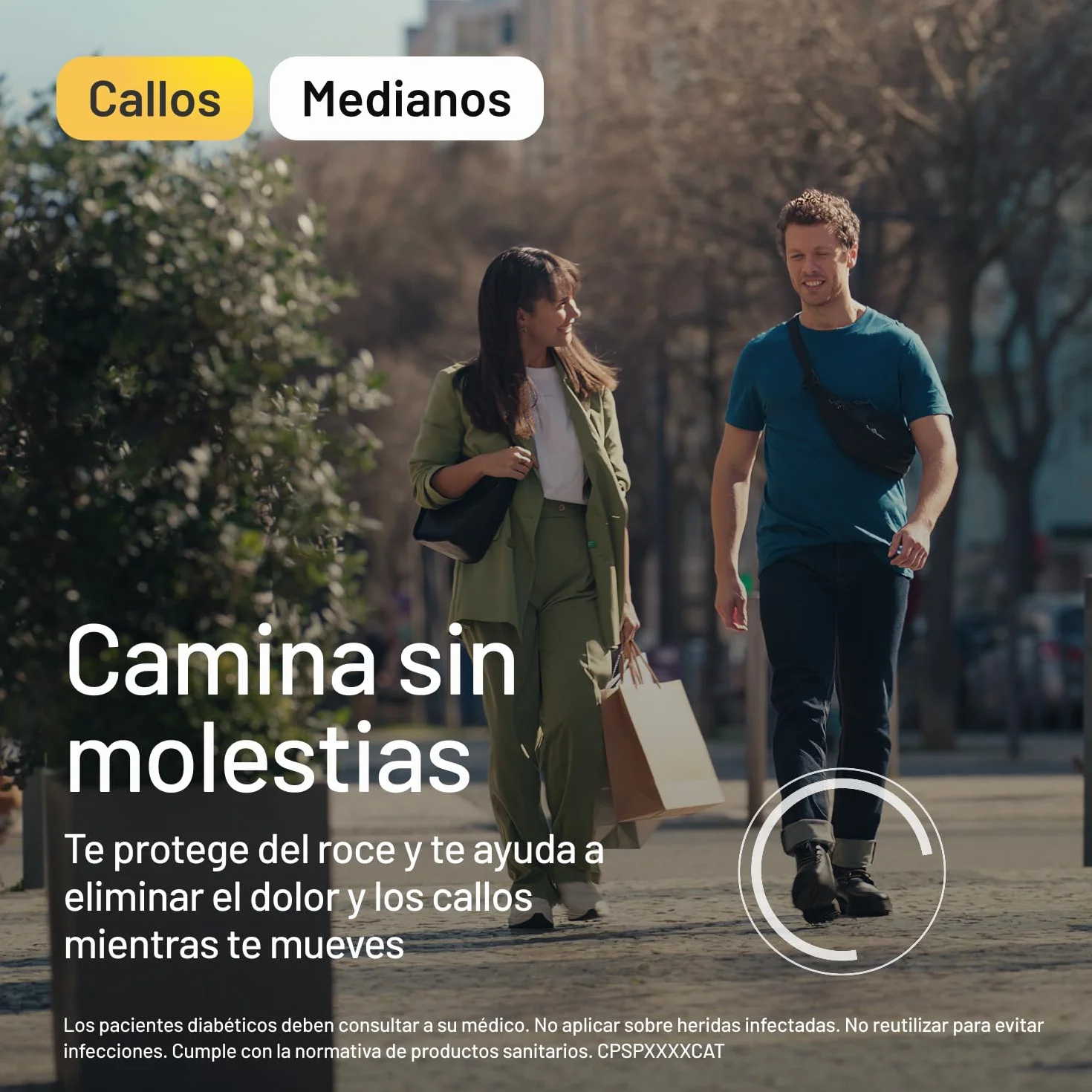 Compeed Callos Medianos 10 uds Tratamiento para eliminar callos pies