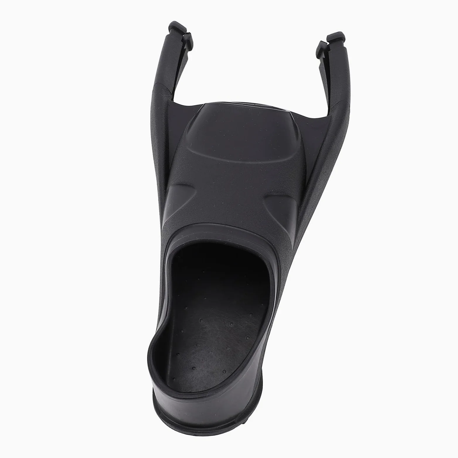 Ejoyous Bolsillo para Pies de Apnea, Bolsillo para Aletas de Buceo de Hoja Larga TPR con Diseño de Costilla Extendida, Doble Drenaje y Ajuste 3D Antideslizante para Buceo y Esnórquel para Adultos