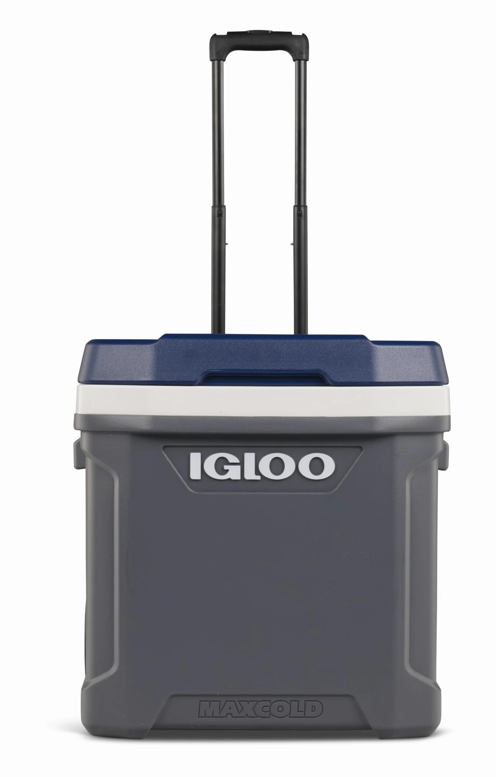 Igloo Igloo Maxcold 62 Roller Nevera, 58 litros, Gris - Gran y Robusta Nevera para Camping, Trabajo, Ocio y Festivales