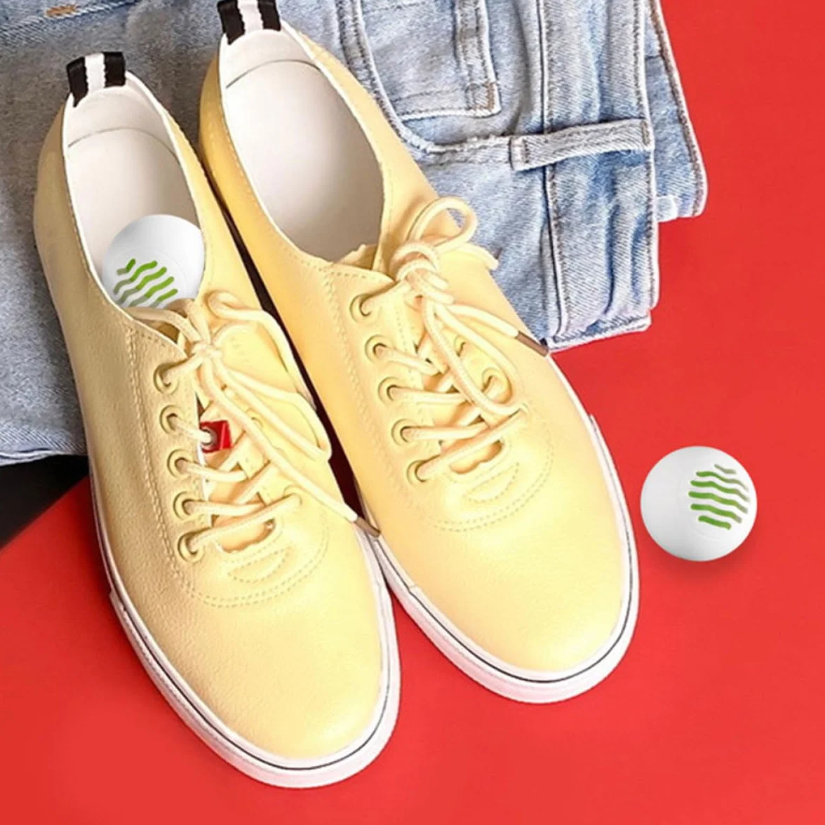 Hemobllo 16 Piezas Bolas Desodorantes para Zapatos Eliminador de Olores Neutralizador