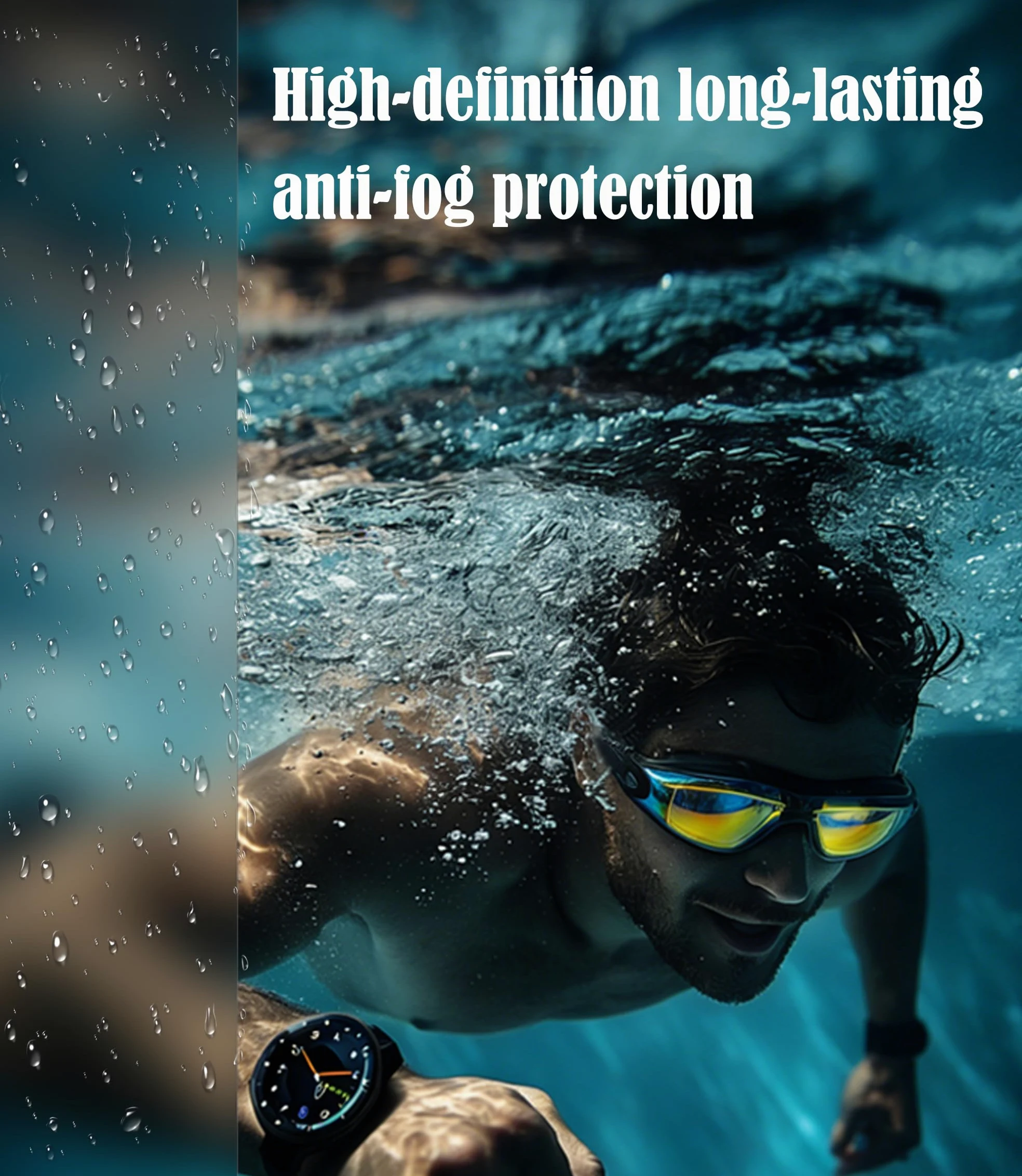 Gafas de natación unisex para adultos