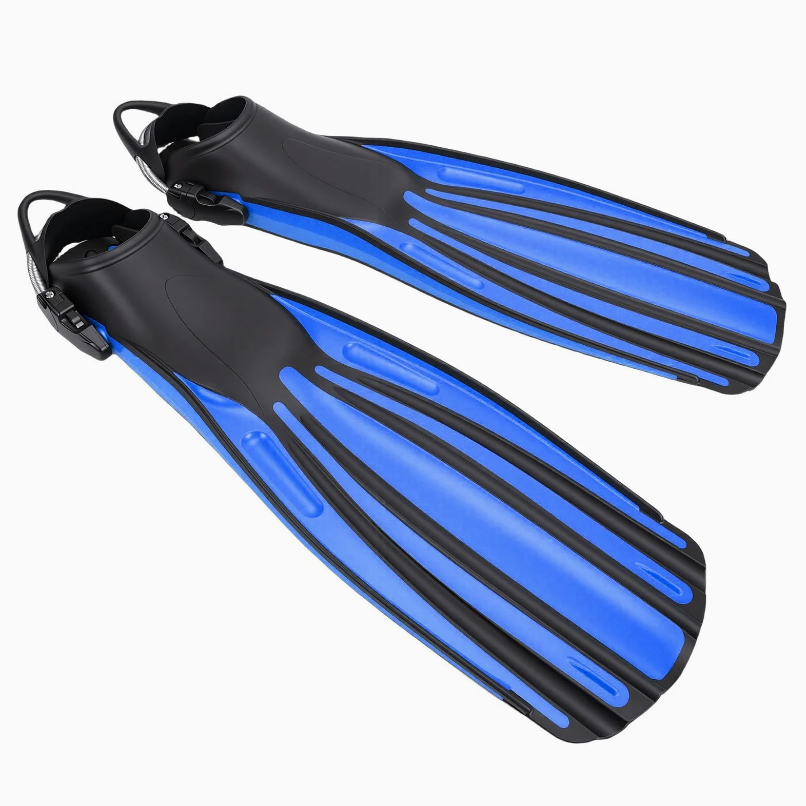 Aletas de Buceo Profesionales Largas Aletas de Buceo Elegantes para Profundo, Buceadores y Surfistas