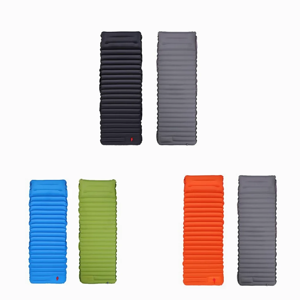 Colchoneta hinchable autoinflable, colchoneta de empalme, cama hinchable para playa, camping