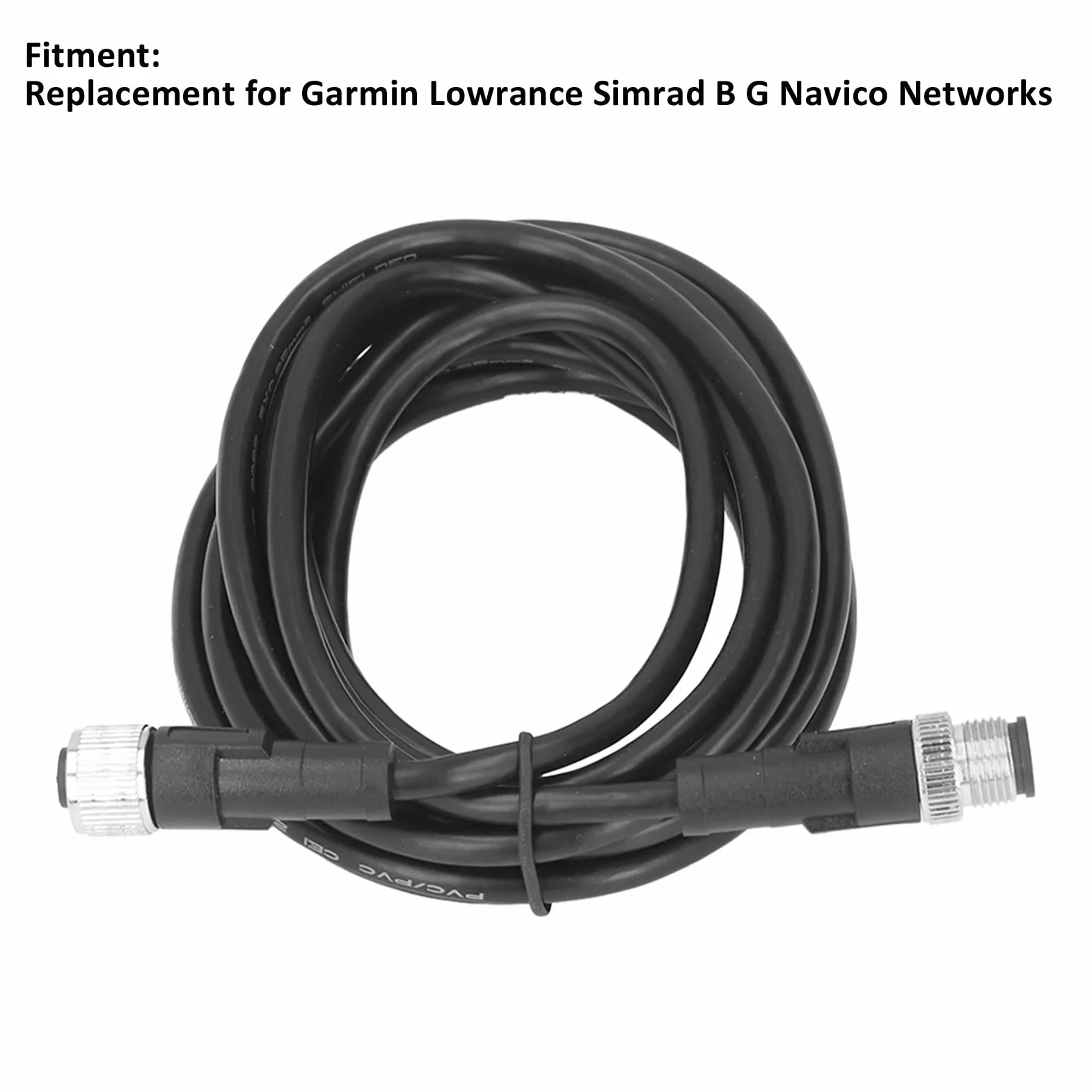 Cables de maletero marinos universales Accesorios de yachting Cables NMEA 2000 para reemplazar Lowrance Simrad B&G Navico Networks (3 metros)