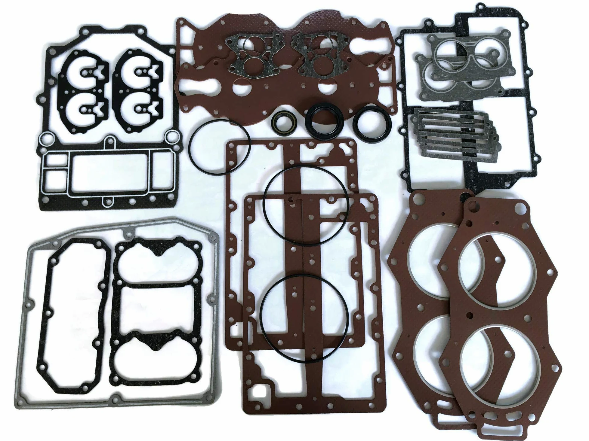 Compatible con Yamaha Outboard 100 115 130CV 115CETO Kit de Junta de Cabeza de Potencia 6E5-W0001-A2-00 6E5-W0001-A3 A1 A0