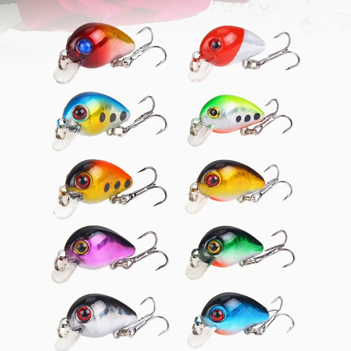 30 Uds Señuelos De Pesca Señuelo Cebo Mini