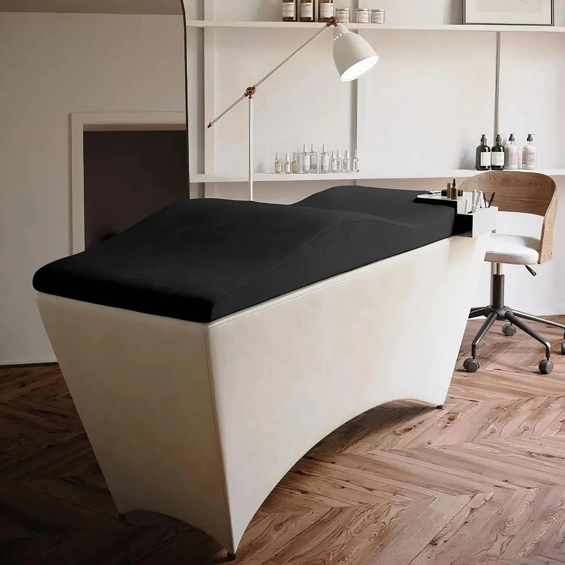 Colchón ergonómico 180 x 60 cm Espuma de Alta Densidad para Cama de Masaje SPA