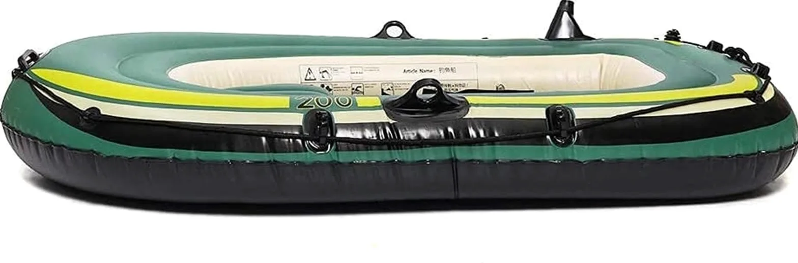 Kayak Inflable Doble Bote de plástico Kayak Bote de Pesca Bote Inflable Bote de Goma Espesado 188X108cm
