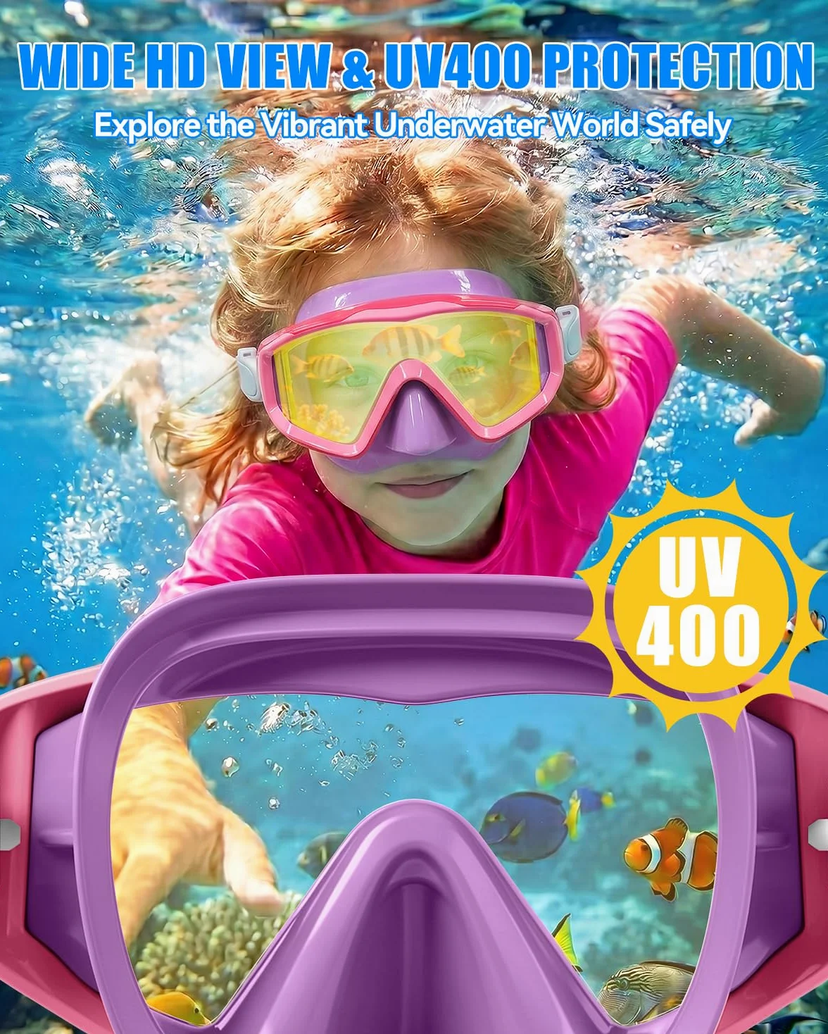 Aegend Gafas de natación para adultos y niños, gafas antivaho de visión amplia de 220° con bolsa de malla para interiores y exteriores, piscina, playa, natación