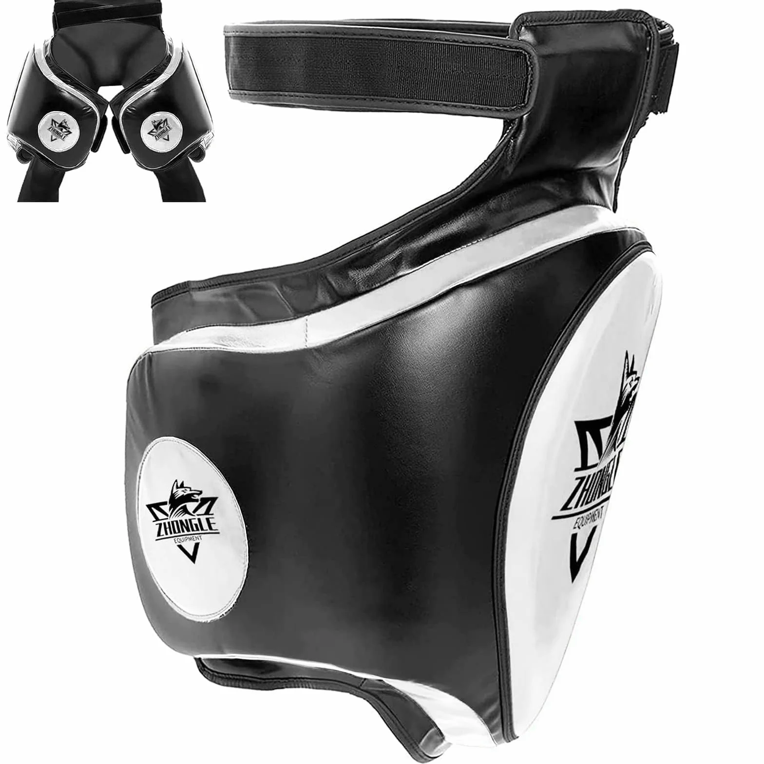 Almohadillas para Muslos Muay Thai, Protectores Deportivos de 4 Pulgadas