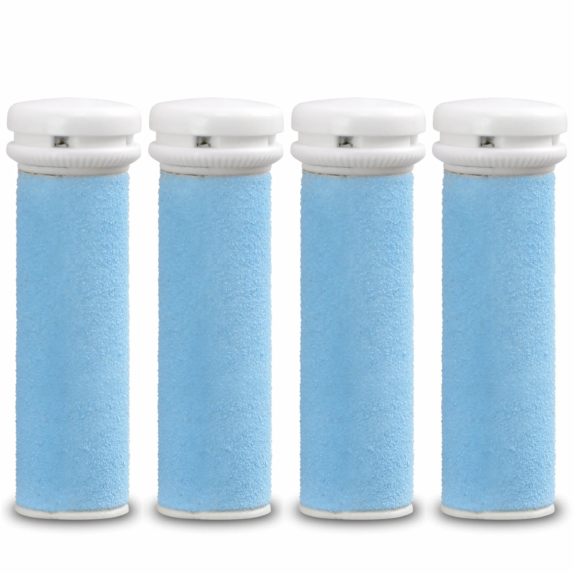 Rodillos de repuesto E-Cron compatible Emjoi Micro-Pedi eliminador asperezas, 4 recambios