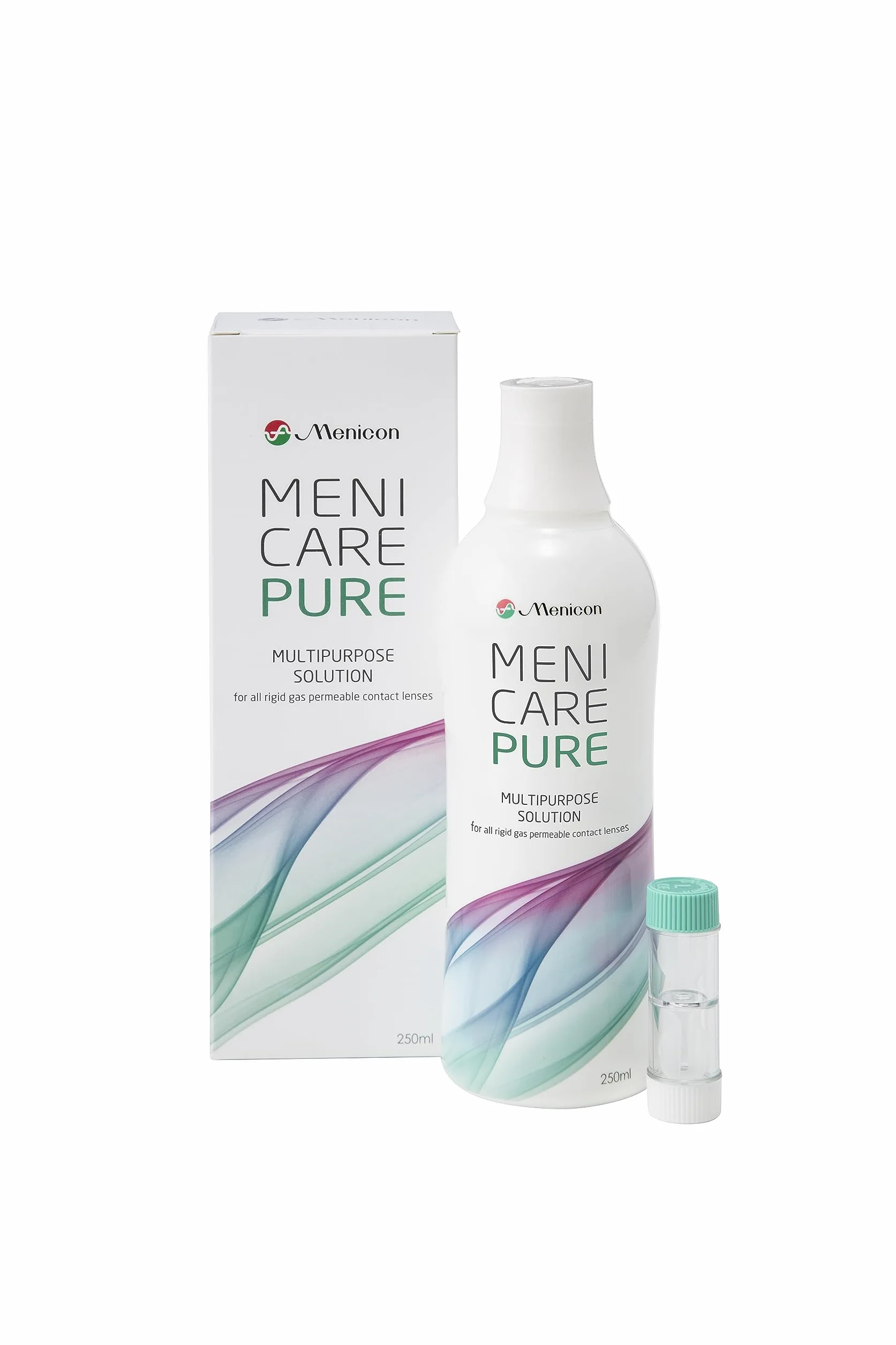 Menicon Menicare Pure Mehrzwecklösung 250 ml für formstabile Kontaktlinsen