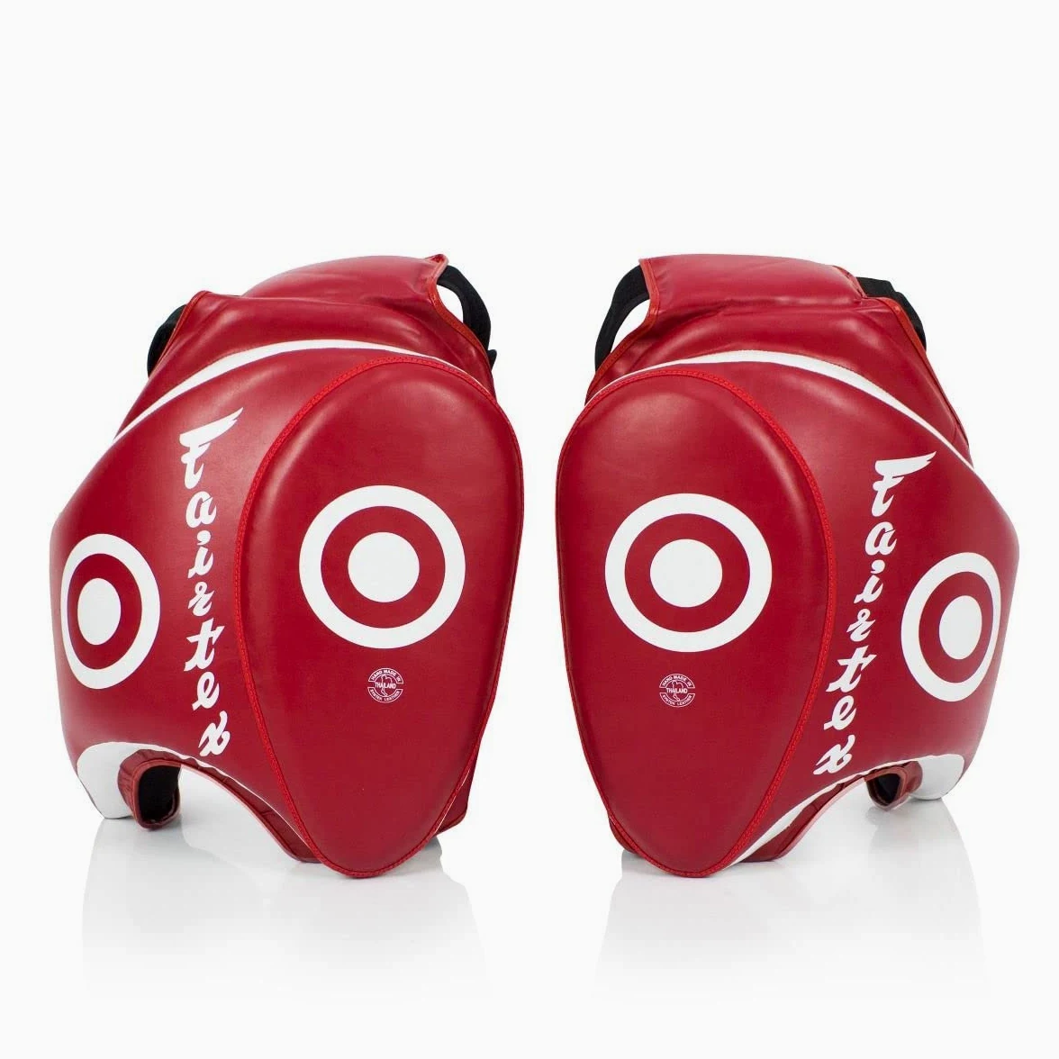 Fairtex Almohadillas para Muslos TP3 Negro Rojo Azul
