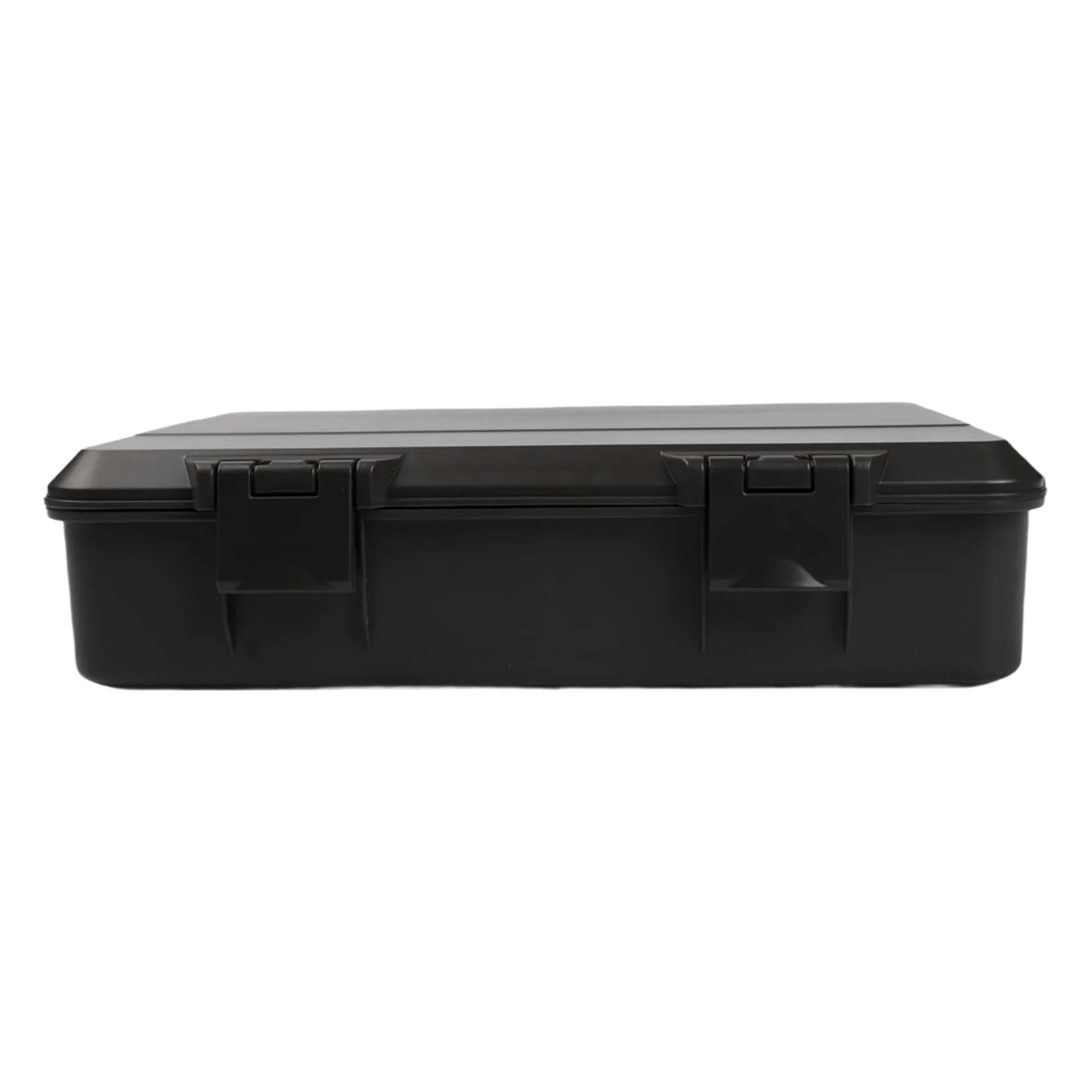 Caja de aparejos de pesca de ABS con escala de medición, caja de almacenamiento de aparejos multicompartimento, para pesca de carpas al aire libre y organización de herramientas