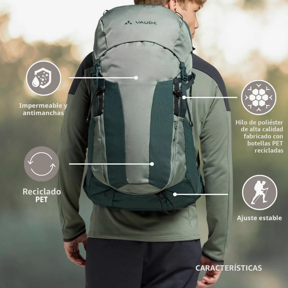 VAUDE Brenta 36+6 Mochilas Unisex adulto (Pack de 1)