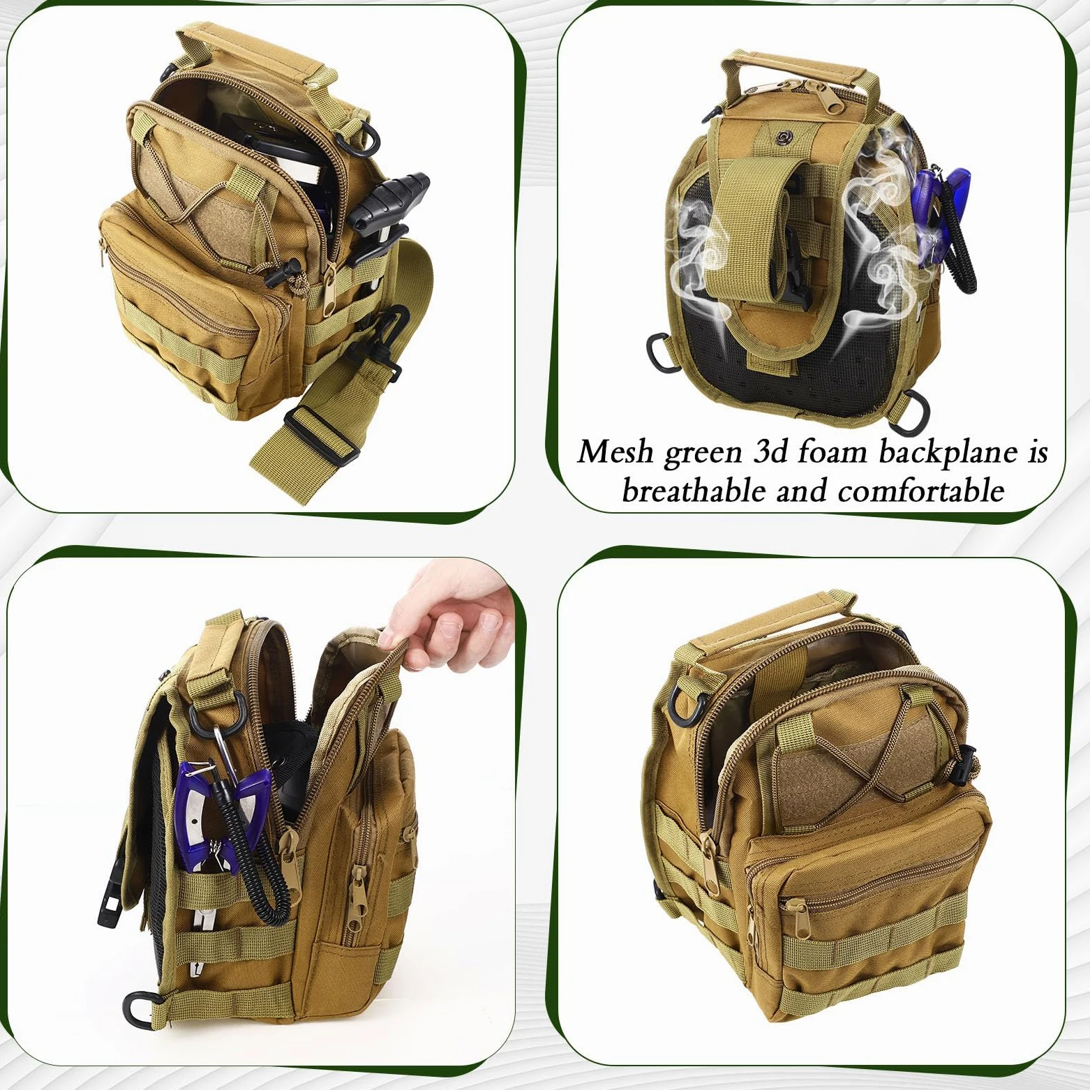 Gemscream Kit de herramientas de pesca de 393 piezas, caja de aparejos con aparejos incluidos, señuelos de pesca, alicates, equipo y equipo de aparejos de cebo, kit de equipo de señuelo, herramienta