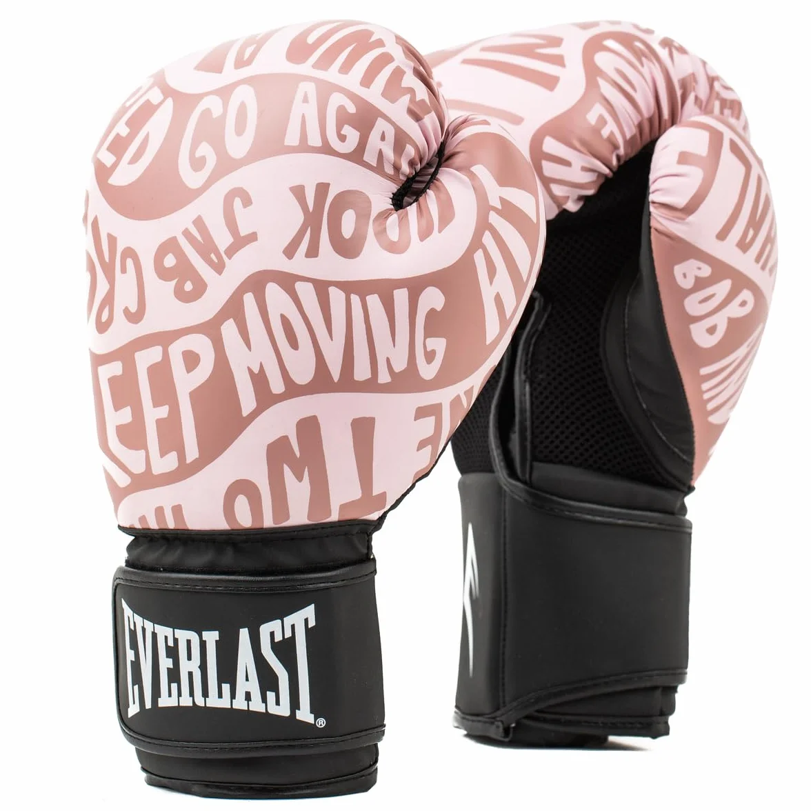 Everlast Spark Boxing Gloves Faux Leather for Bags Mitt Work & Fitness Classes Hook & Loop