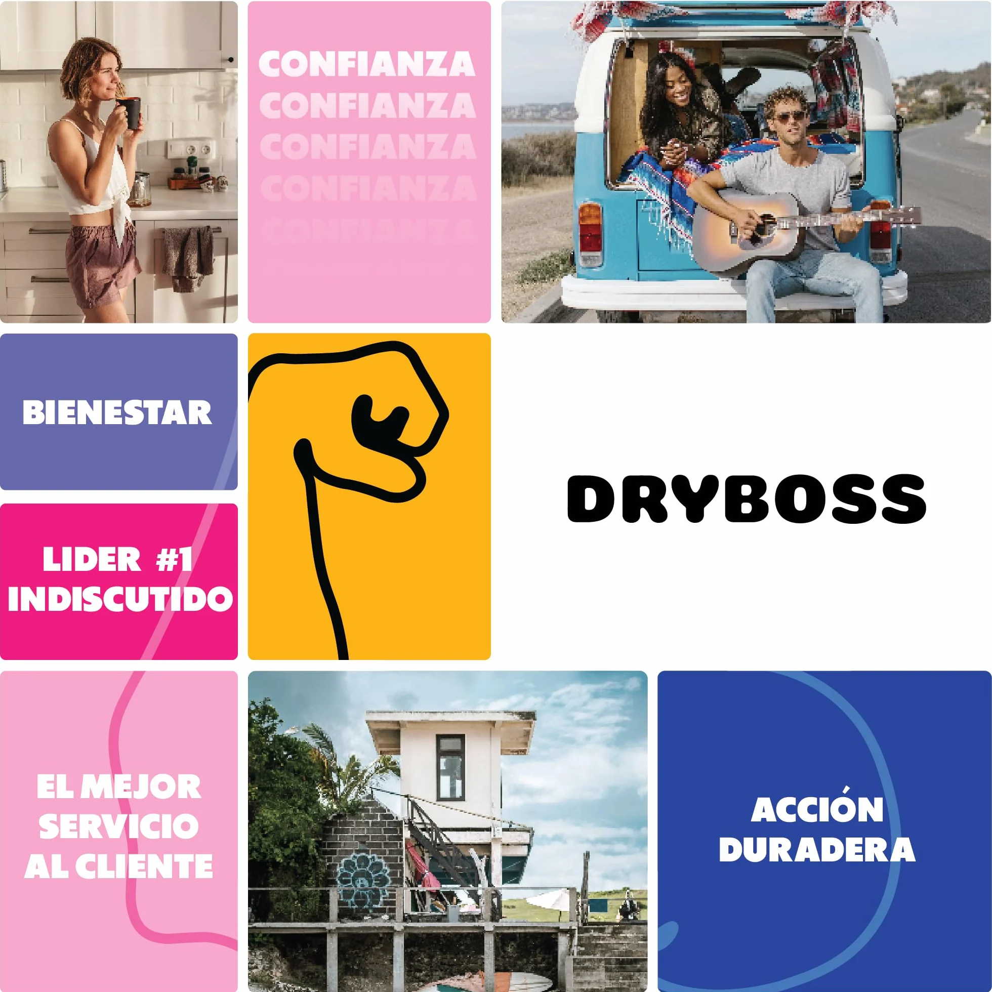 Deshumidificador Absorbente Anti Humedades Pack x 6 para Armarios, Cajones, Habitacion, Coche