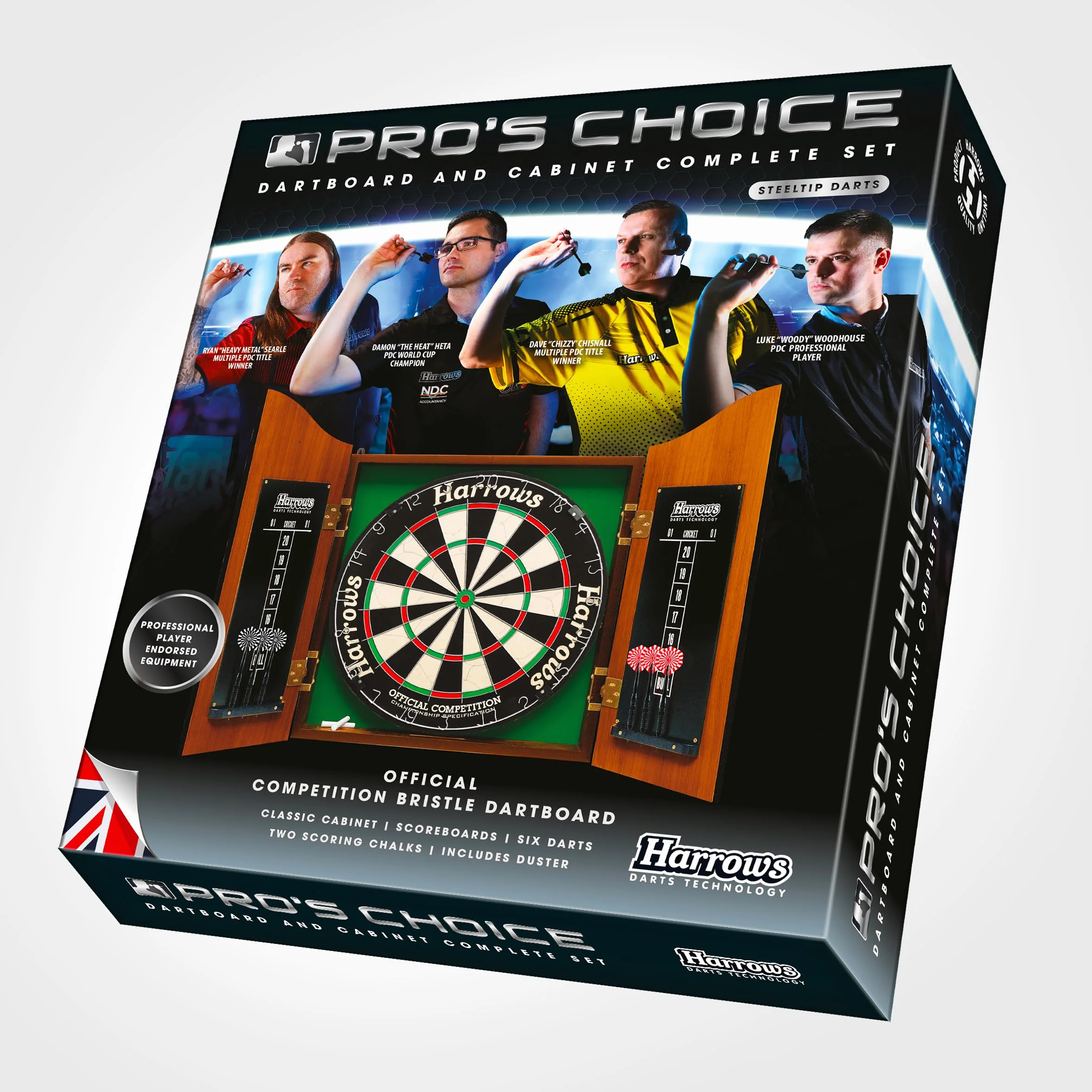 Harrows Juego Completo de Dart Pro's Choice