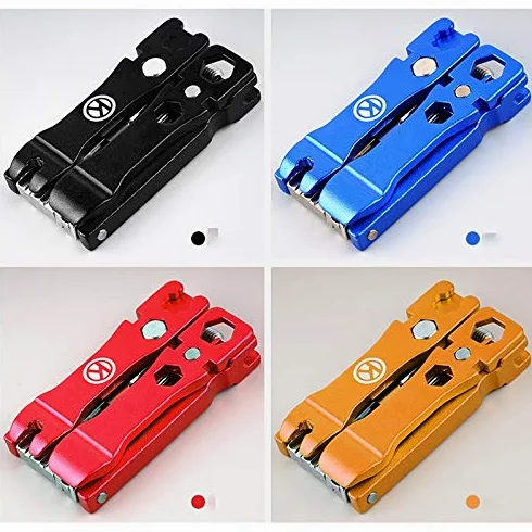 Kit de herramientas de reparación de bicicletas Destornilladores de ciclismo de radios hexagonales Herramienta Palanca de neumáticos Llave Allen Bicicleta de montaña Multiherramienta Herramientas de