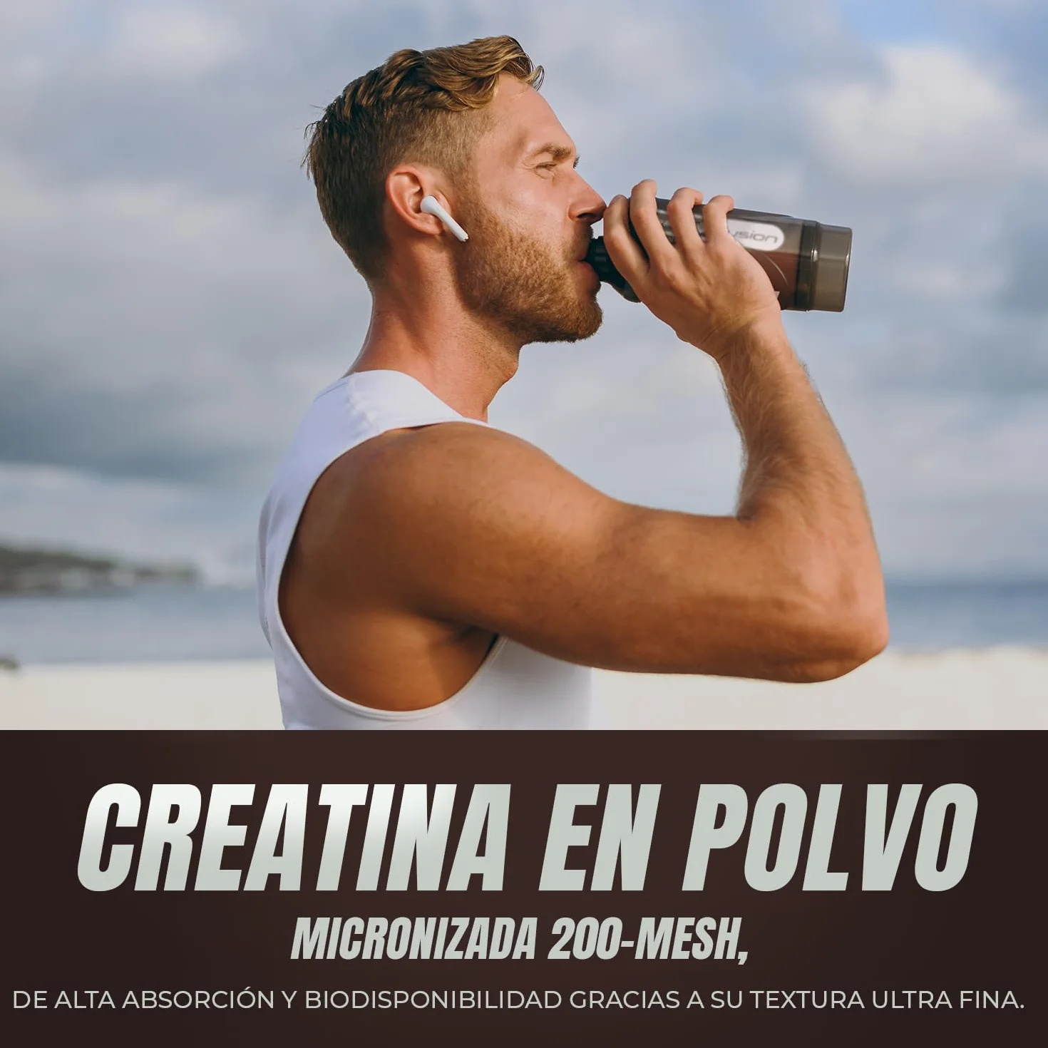 Healthy Fusion Creatina Monohidrato 300g Sabor Sandía