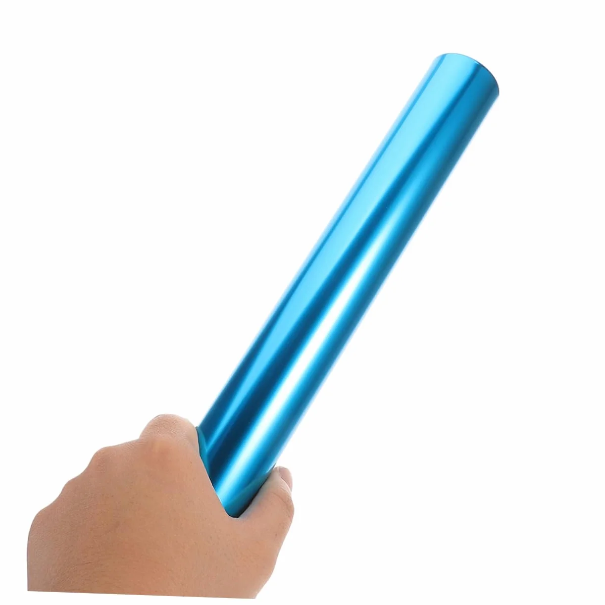 Bastones de Aleación de Aluminio Ligeros y Resistentes para Competición Escolar y Entrenamiento, Pack de 4 Piezas para Carreras de Pista
