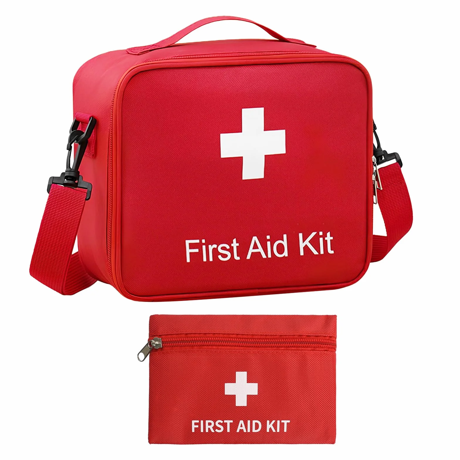 2 Piezas Kit Primeros Auxilios VacíO Tela Oxford Botiquin De Primeros Auxilios Impermeable Y Resistente Al Polvo Botiquin Para La Familia, Viajes Y Aventuras Al Aire Libre