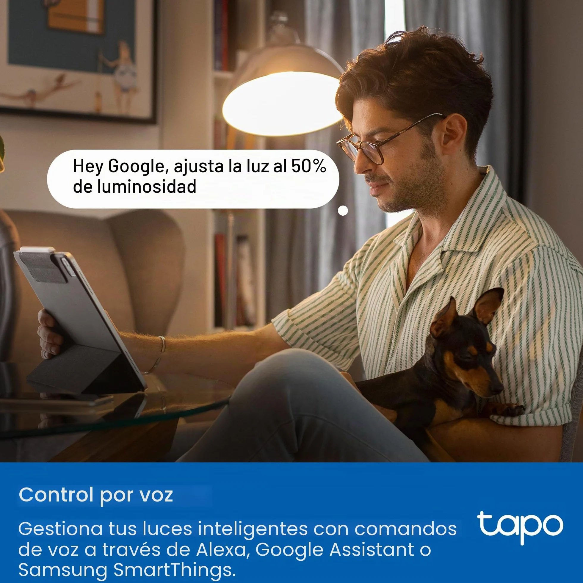 Tapo L430C Bombilla LED E14 WiFi Multicolor 2500K-6500K Regulable 40W 470Lm Alexa Control de Voz