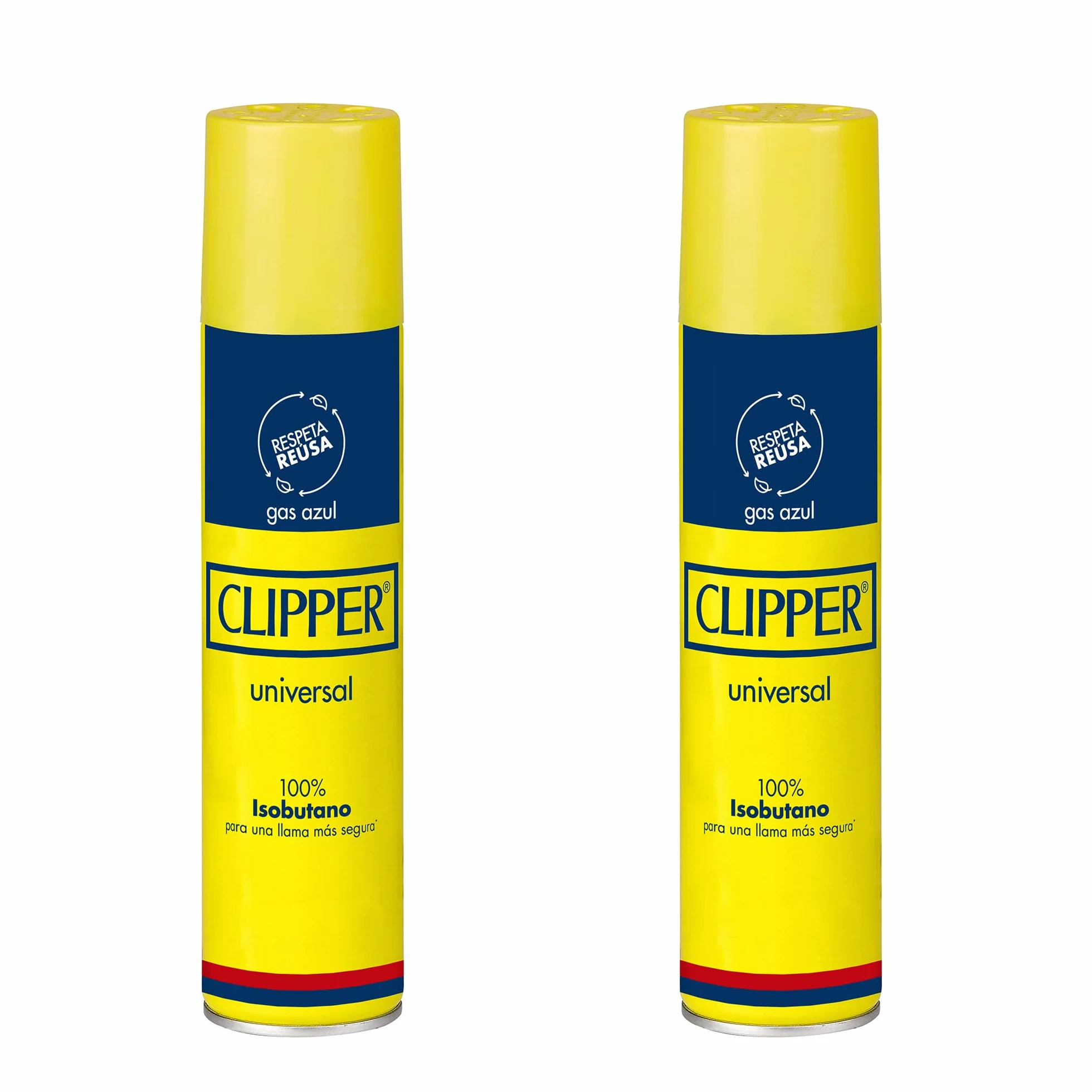 Gas Butano Universal para Mecheros 300 ml Recarga 2 uds