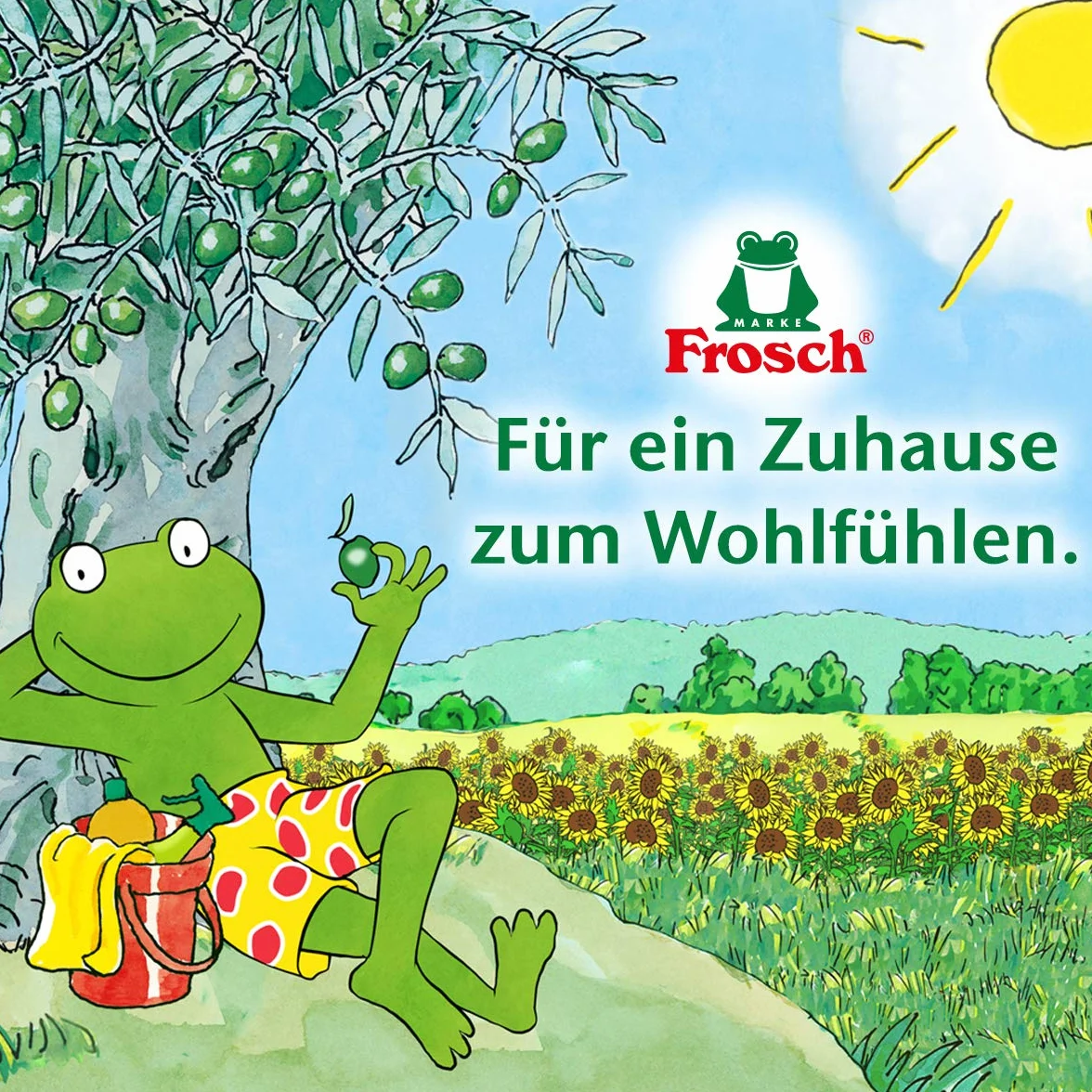 Frosch Oase Ambientador de azahar, aroma de habitación, 90 ml