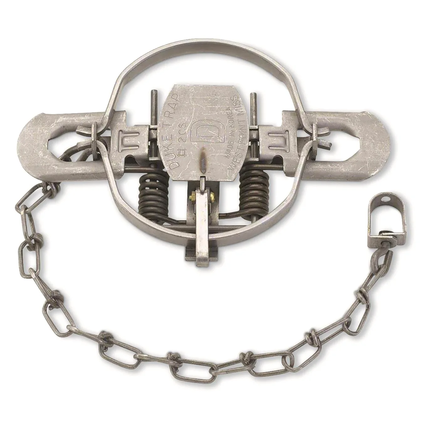 Duke 0490 Animal Trampa, Coil-Spring, 5.5-in. Mandíbula - 0490, 1, N/A