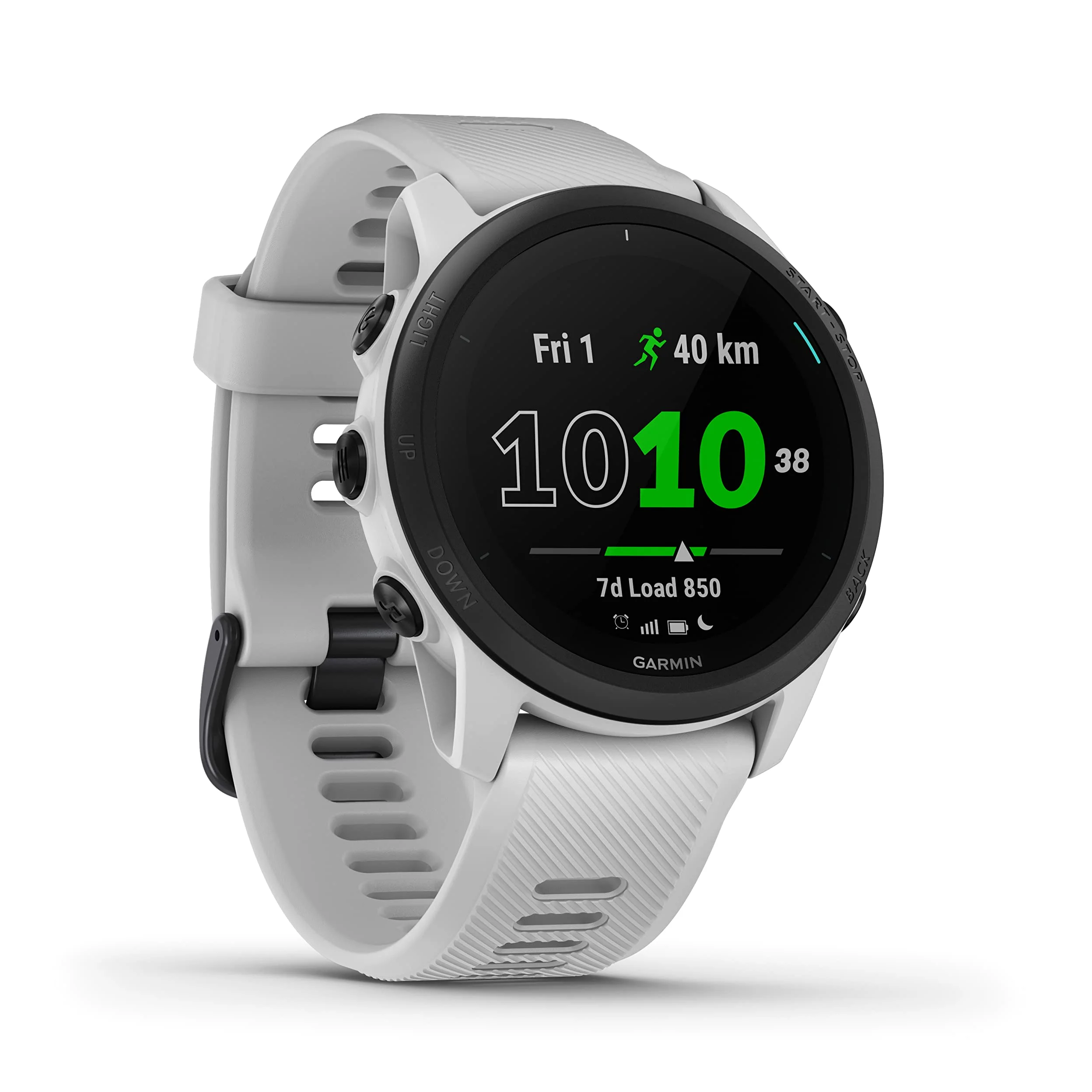 Garmin Forerunner 745, Reloj Inteligente para Correr con GPS, Métricas avanzadas, Garmin Pay, Autonomía de hasta 7 Días, Blanco