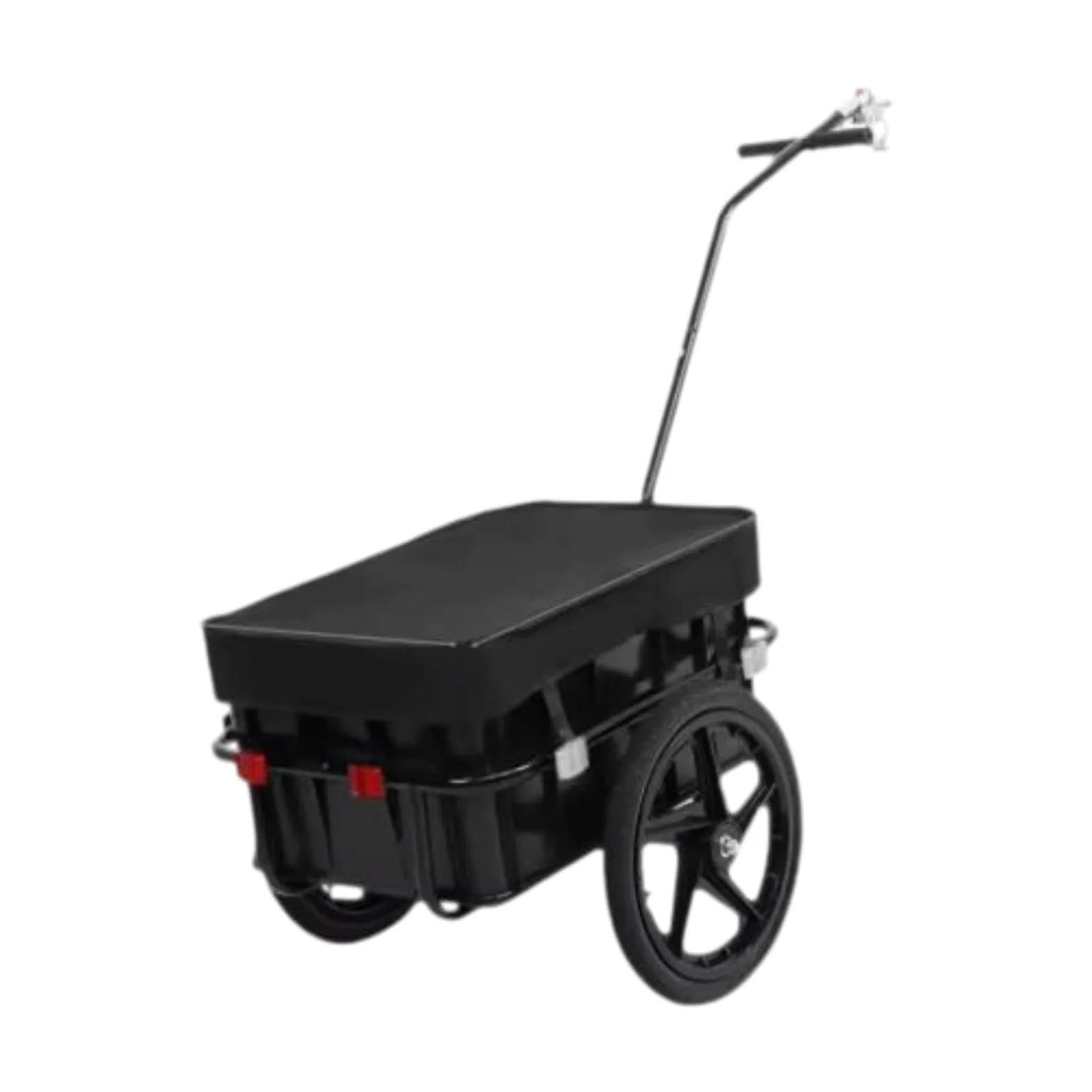 Remolque de Carga para Bicicleta, Coche para Bicicleta, Remolque Universal Desmontable para Bicicleta, Coche con Ruedas