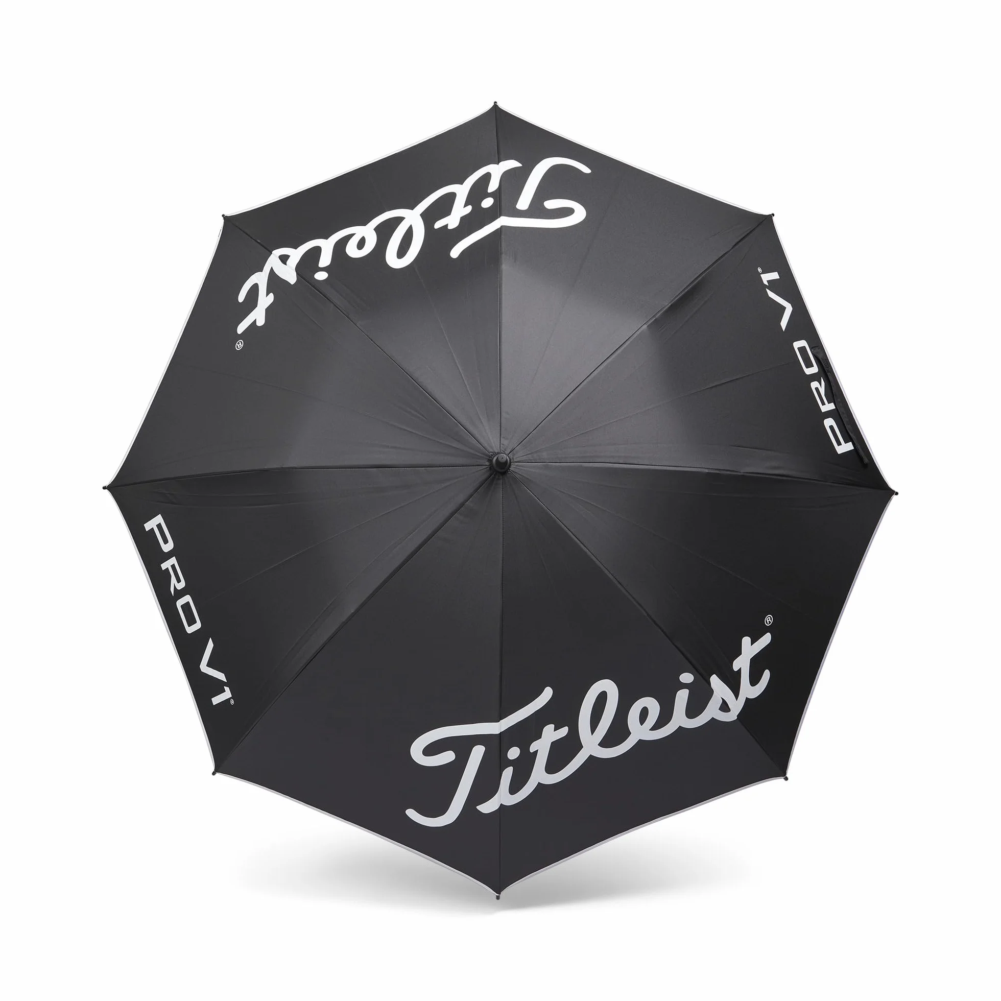Titleist StaDry Paraguas de un solo toldo, negro/gris