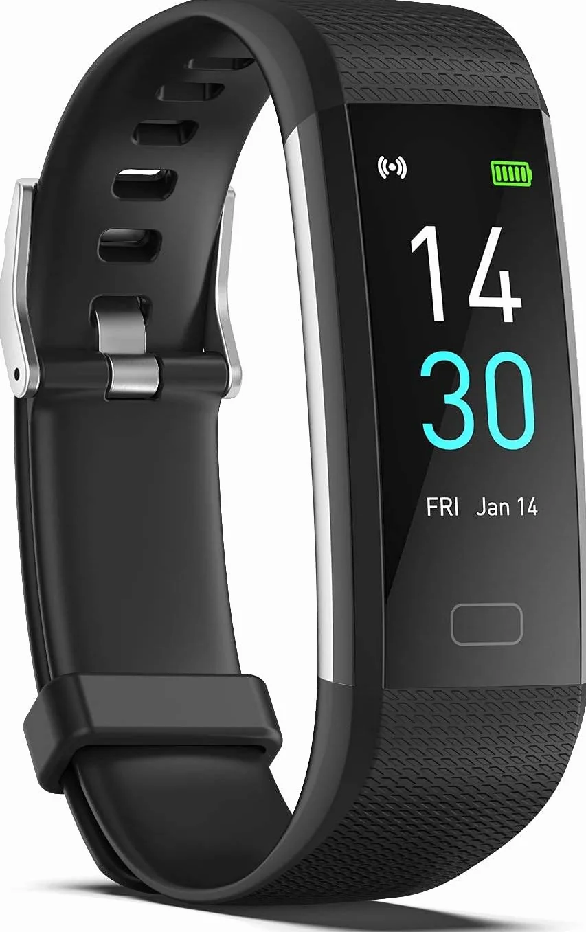 Smart Band Reloj Inteligente IP68 Frecuencia Cardíaca SpO2 Presión Arterial 16 Modos Deportivos Podómetro