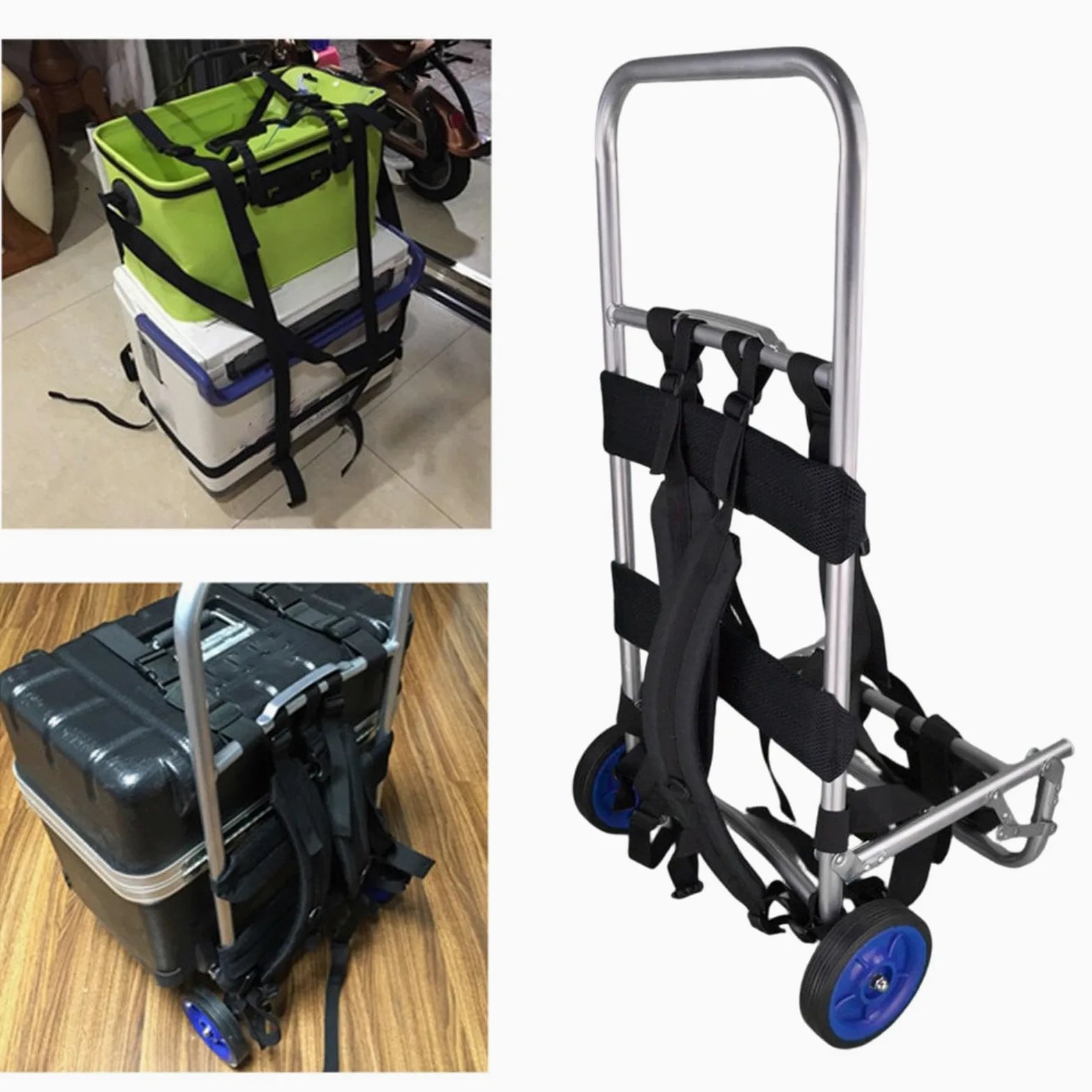 Sharplace Mochila de Gran Capacidad con Armazón de Aleación de Aluminio, Práctica, Resistente Y de Calidad, con Ruedas para Equipo Y Actividades Al Aire