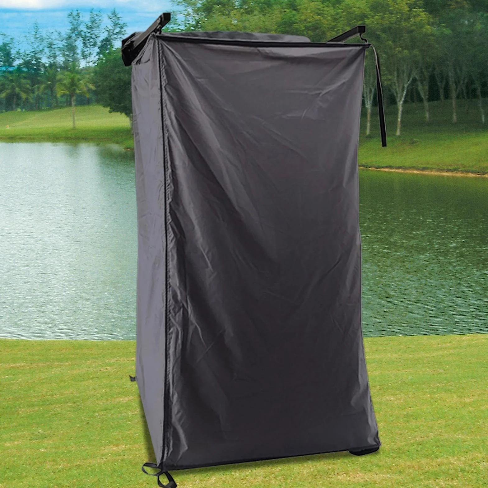 Recinto de Ducha Exterior - Puesto De Ducha Portátil Impermeable | Accesorios Exteriores para Autocaravanas, Balcón, Baño, Cambio De Ropa Y Senderismo