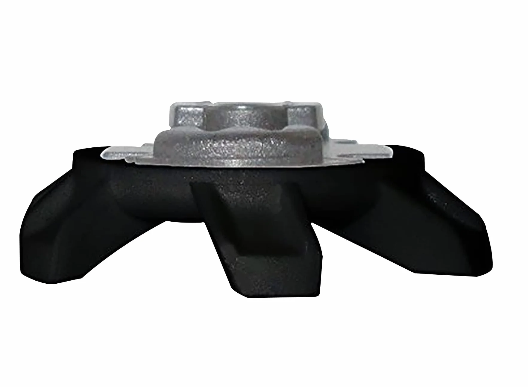 SOFTSPIKES Stealth - Pinchos de golf, color negro y plateado, bolsa de 1 juego