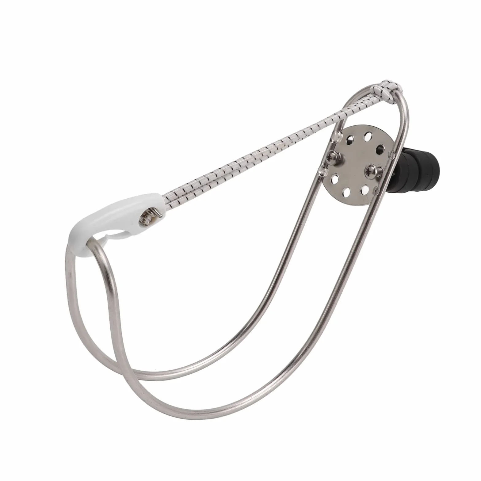 Soporte de Herradura Salvavidas Soporte de Anillo de Vida Metálico para Pulido Facial con Cualquier Ajuste de ángulo Soporte de Aro Salvavidas para Barco