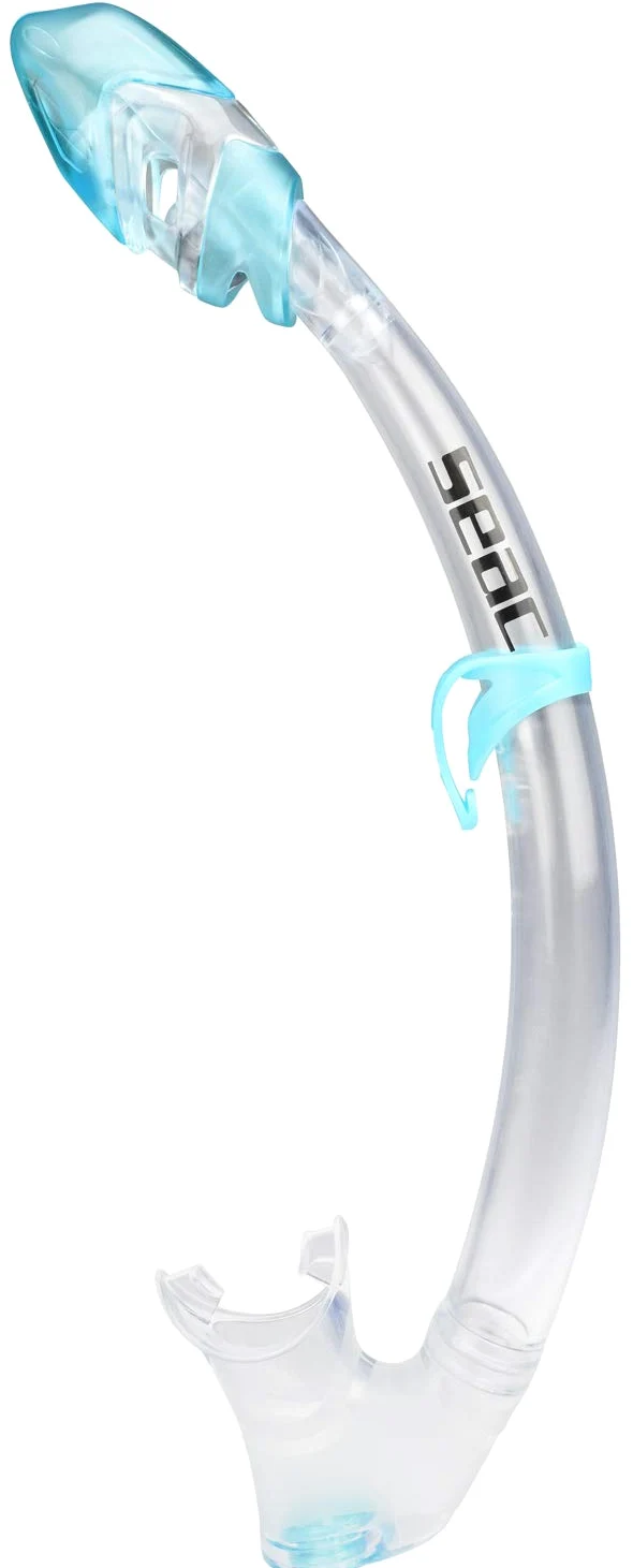 Seac 0890030160452 un Sprint seco Premium Silicona máscara Aletas Snorkel Set con Gear Bag, Azul, 4 – 5,5