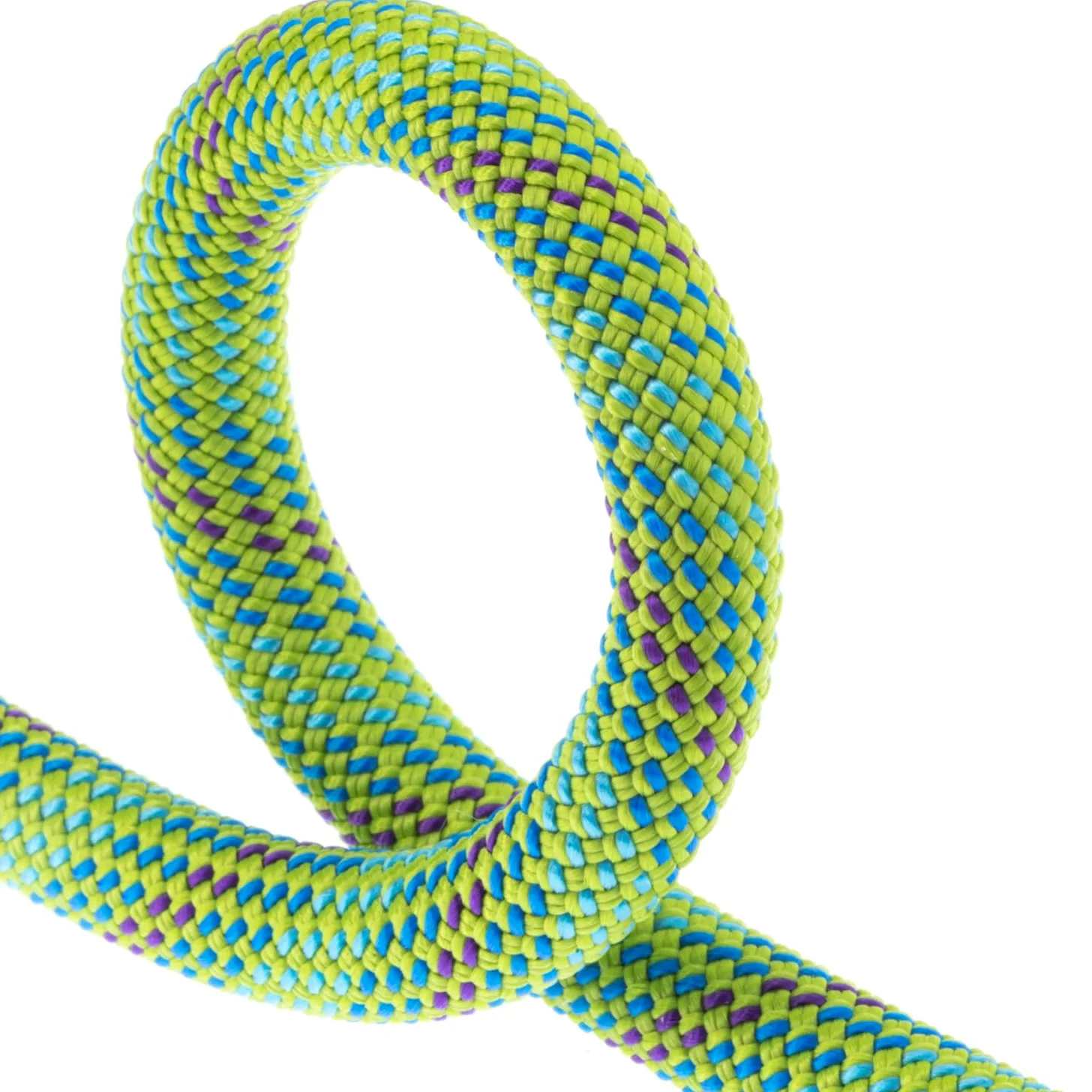 FIXE - Cuerda Dinámica FOIXARDA para Escalada Deportiva - 9,8 mm de Diámetro - Poliamida - Roca y Rocódromo - 80 m - Color Verde