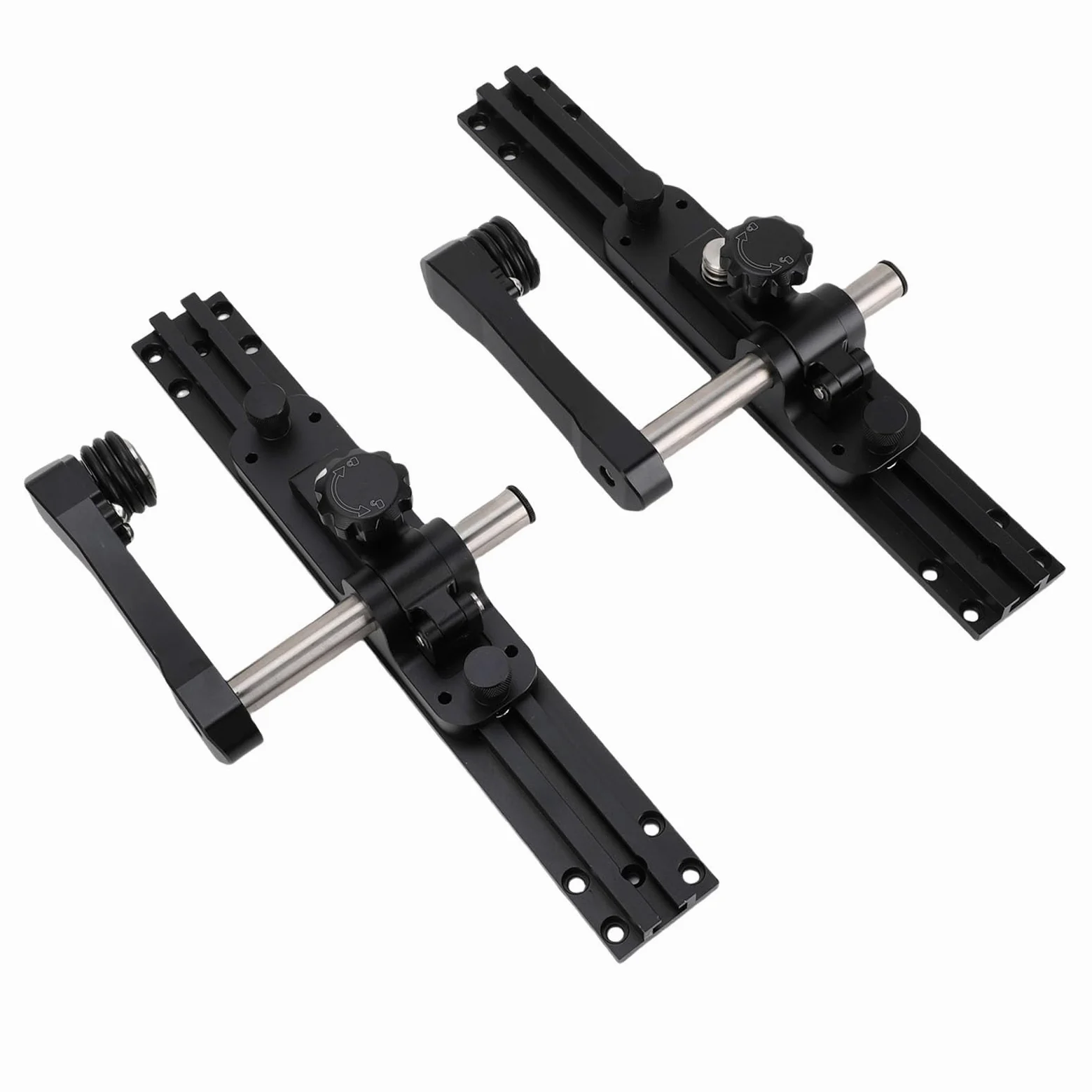 Guía de Empuje para Sierra de Mesa Aleación Aluminio Resistente, Diseño Rodamiento Unidireccional, Uso Flexible para Diferentes Objetos Procesamiento, Ideal Aficionados a la Carpintería