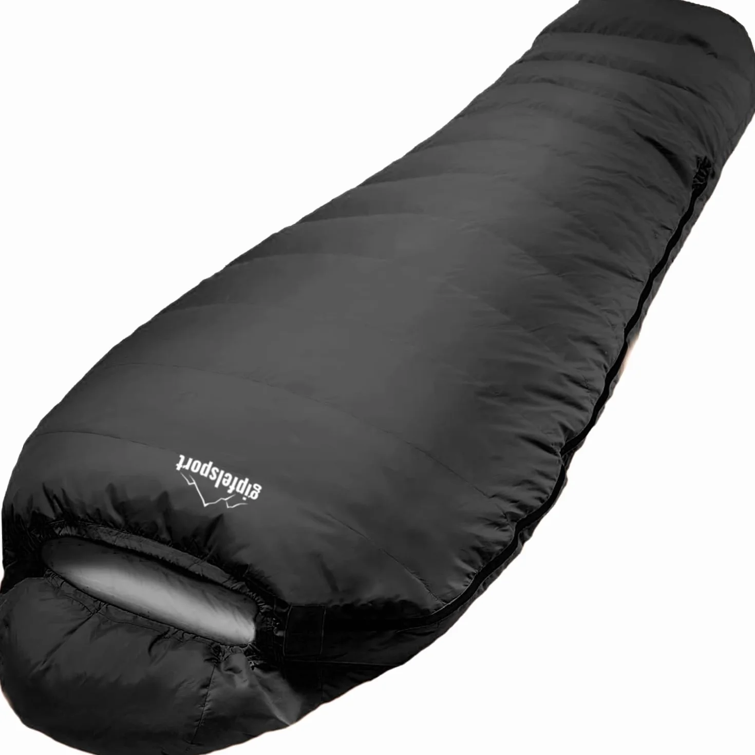 gipfelsport Saco de Dormir Momia - Saco de Dormir de Exterior para Adultos y Niños | para Invierno, Otoño y Primavera