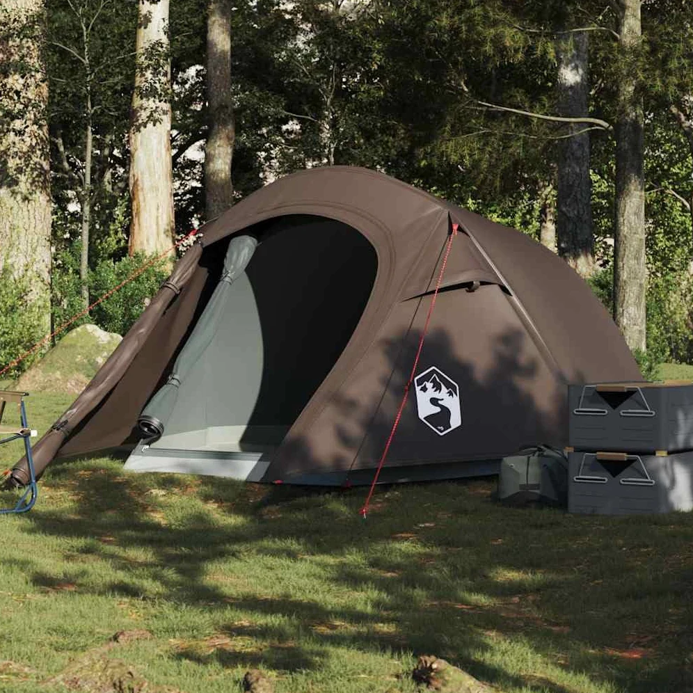 Tienda de campaña túnel para 2 personas, 210 x 120 x 90 cm, ultraligera, poliéster 185T, resistente al agua, diseño resistente a la intemperie para aventuras al aire libre, viajes de
