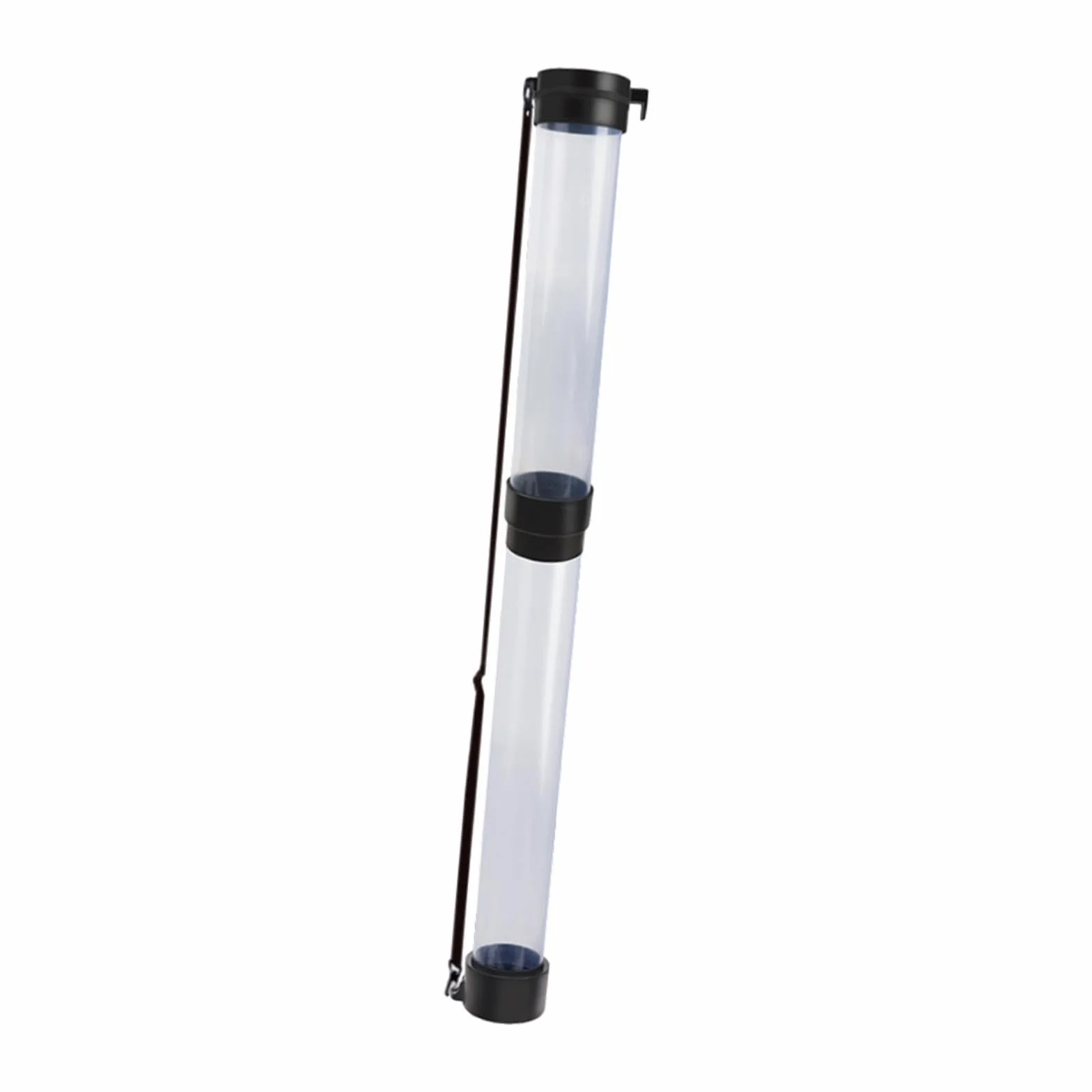 LOVIVER Tubo para Recoger Pelotas de Tenis Telescópico Transparente Capacidad 15