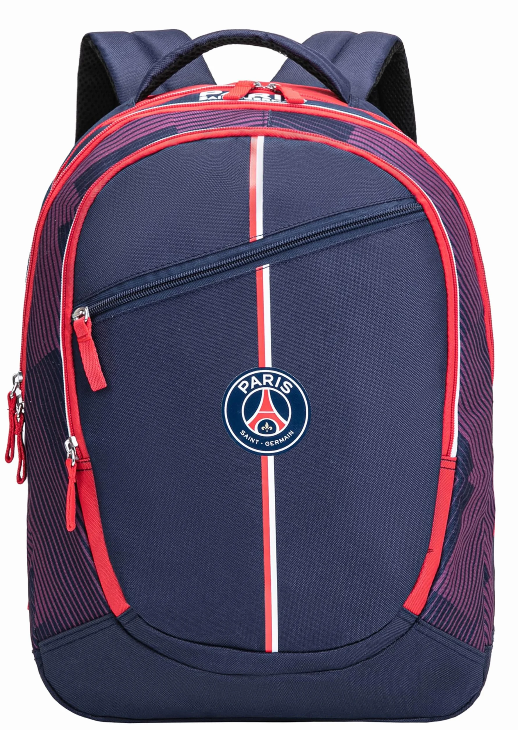 Paris Saint-Germain - Mochila escolar PSG - Colección oficial con 3 compartimentos