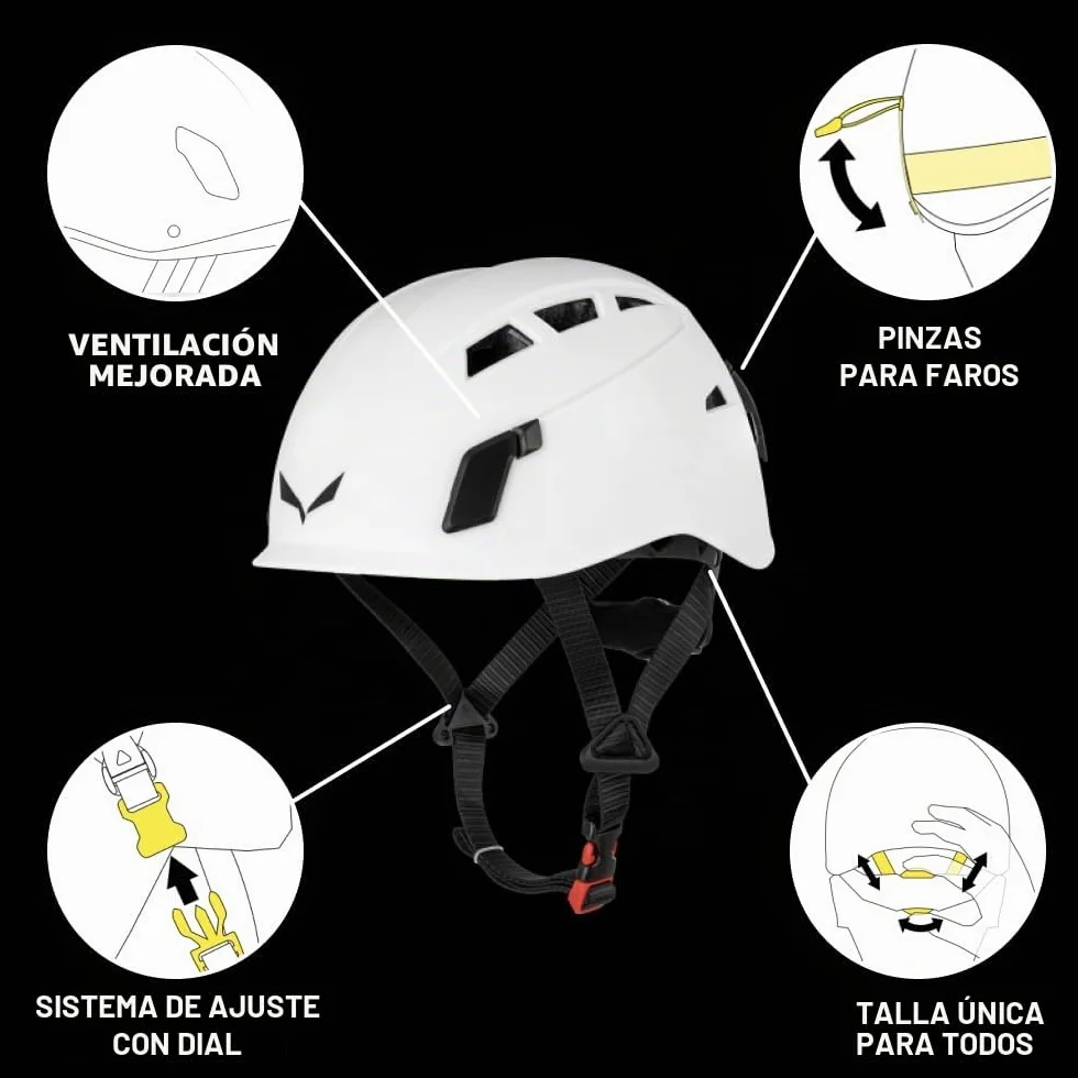 SALEWA Toxo 3.0 Casco de Escalada Unisex Adulto